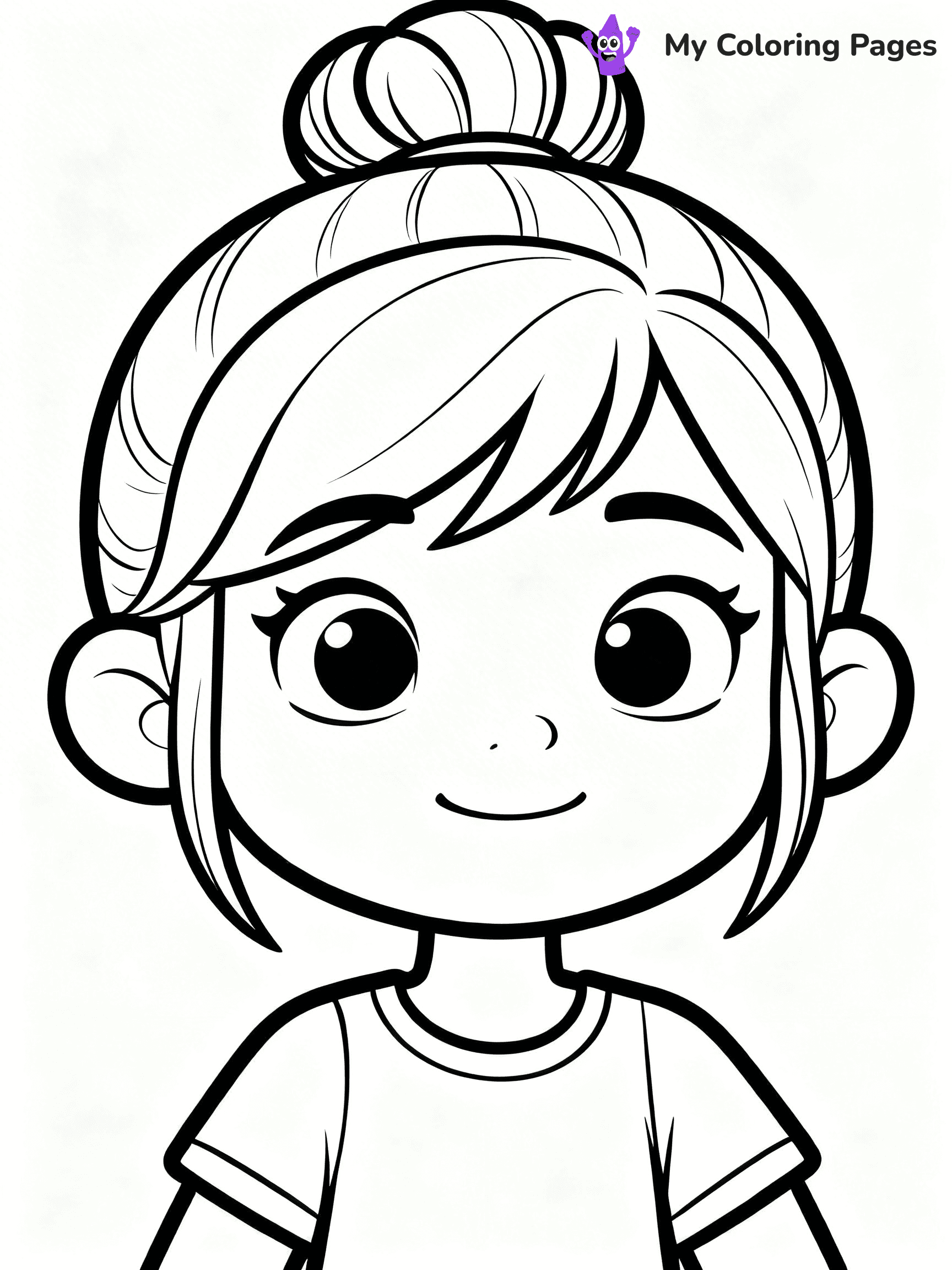 Hairstyle Coloring Pages - 73