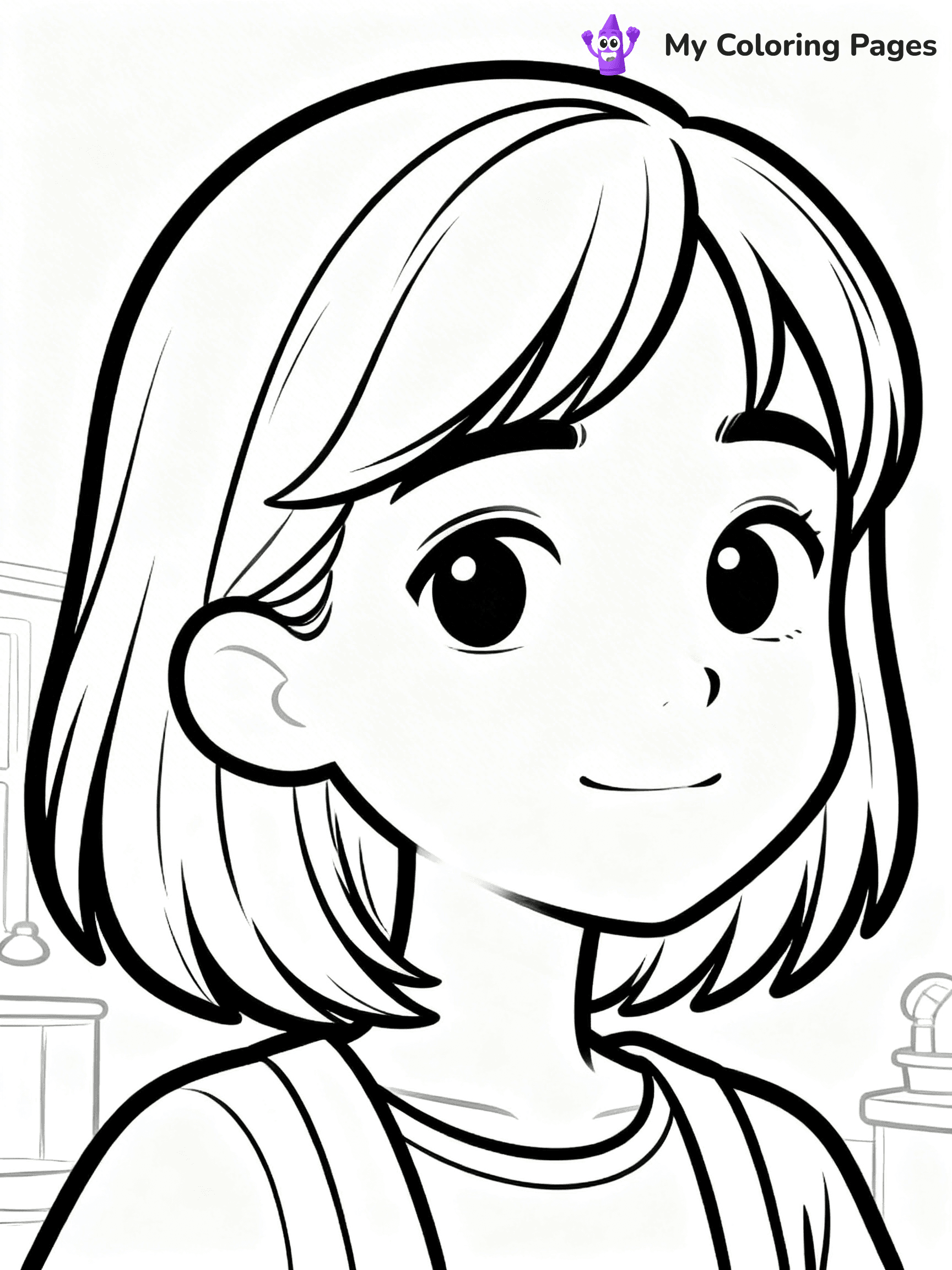 Hairstyle Coloring Pages - 72