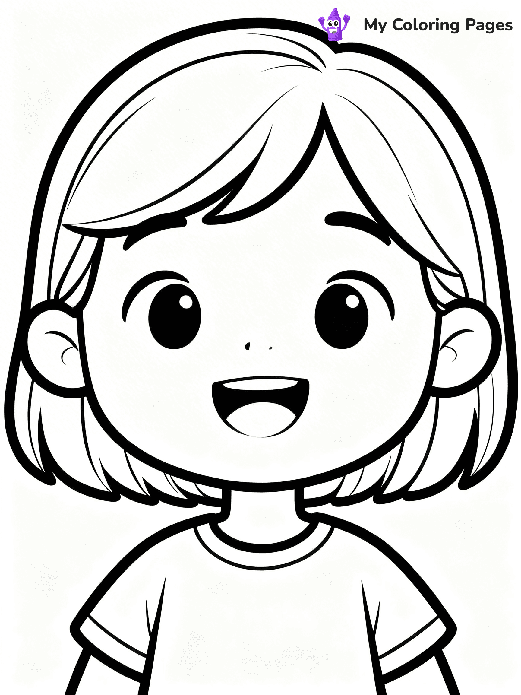 Hairstyle Coloring Pages - 70