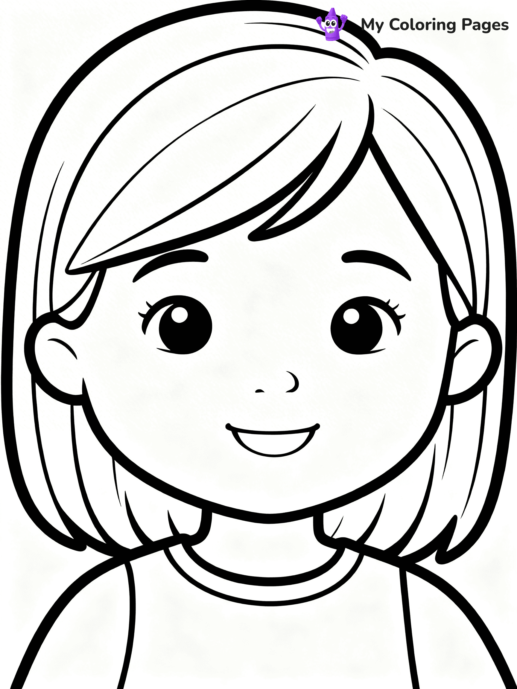 Hairstyle Coloring Pages - 67