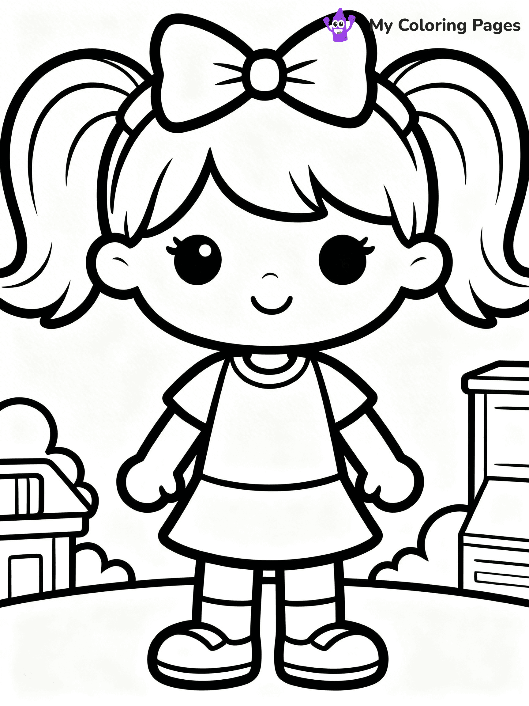 Hairstyle Coloring Pages - 65