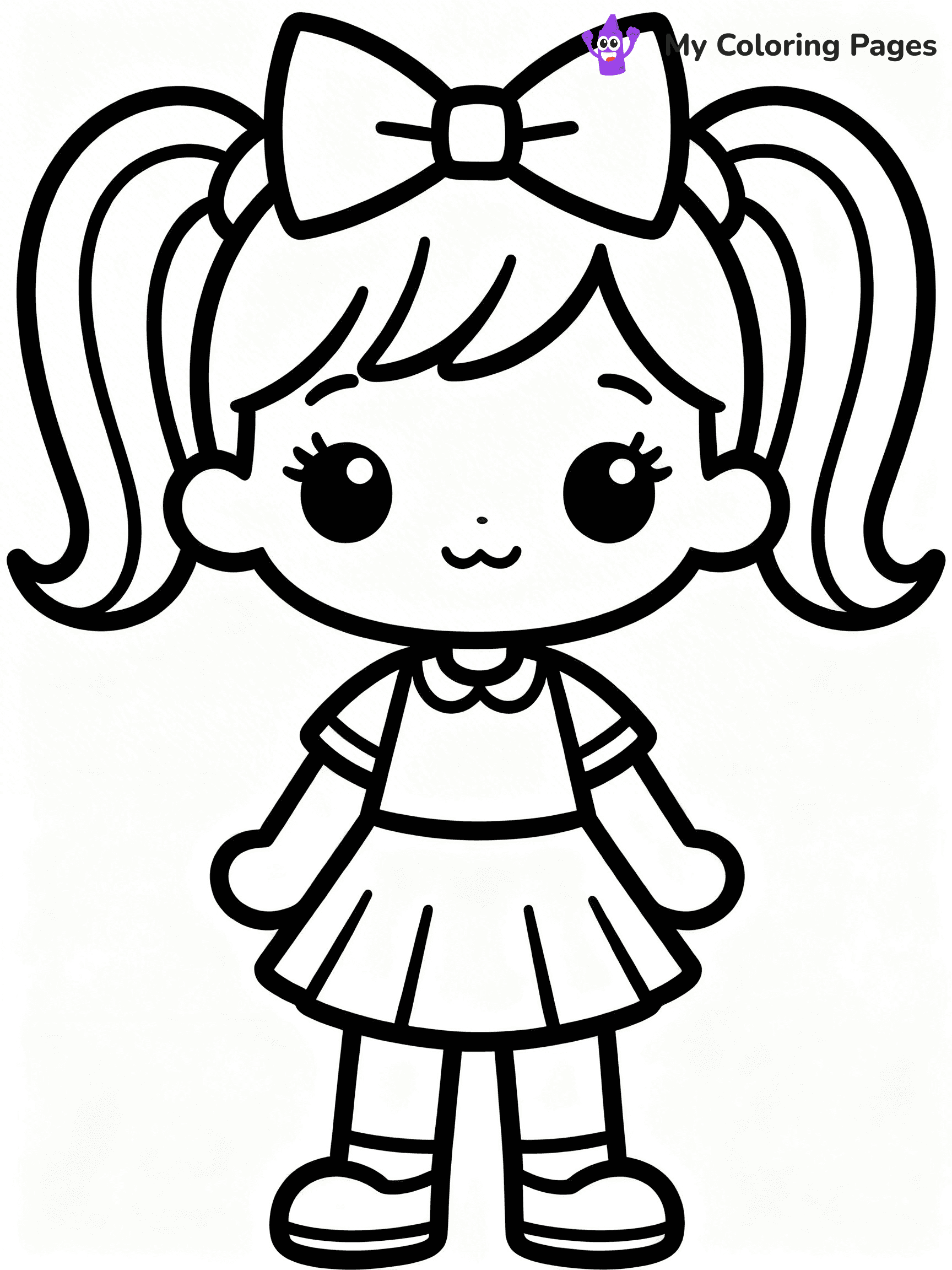 Hairstyle Coloring Pages - 63