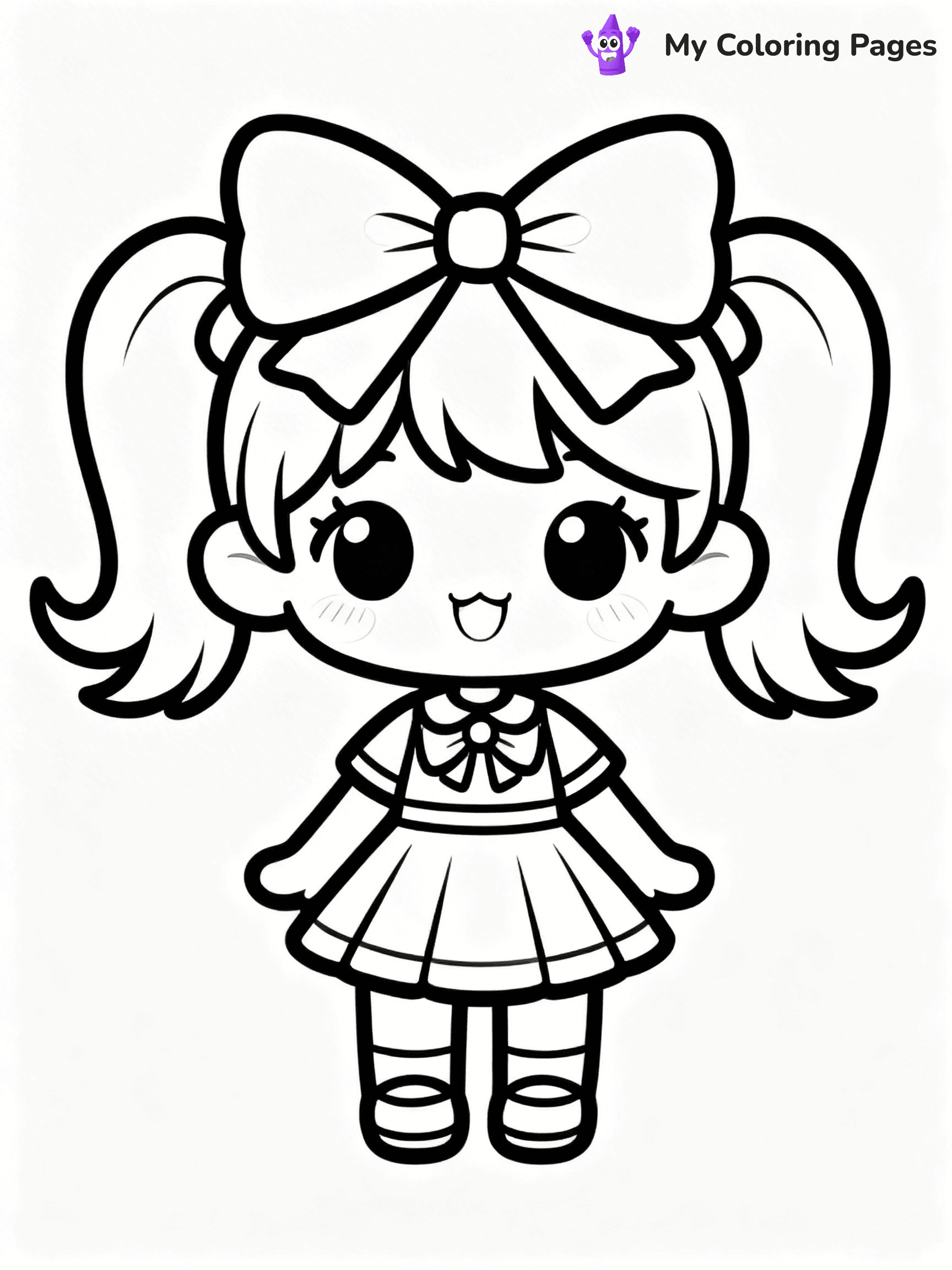 Hairstyle Coloring Pages - 62