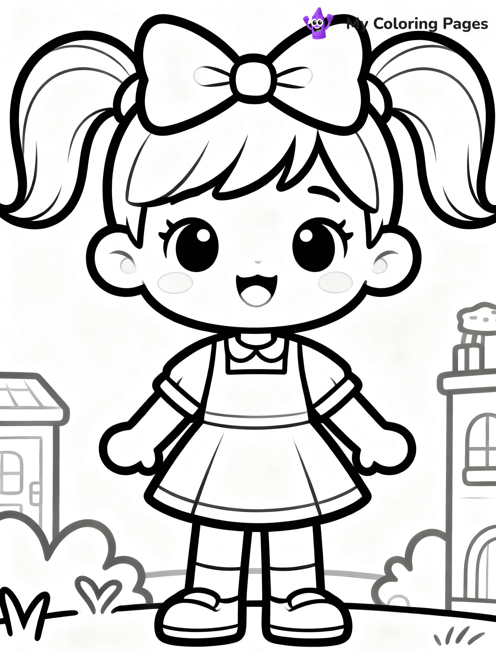 Hairstyle Coloring Pages - 61