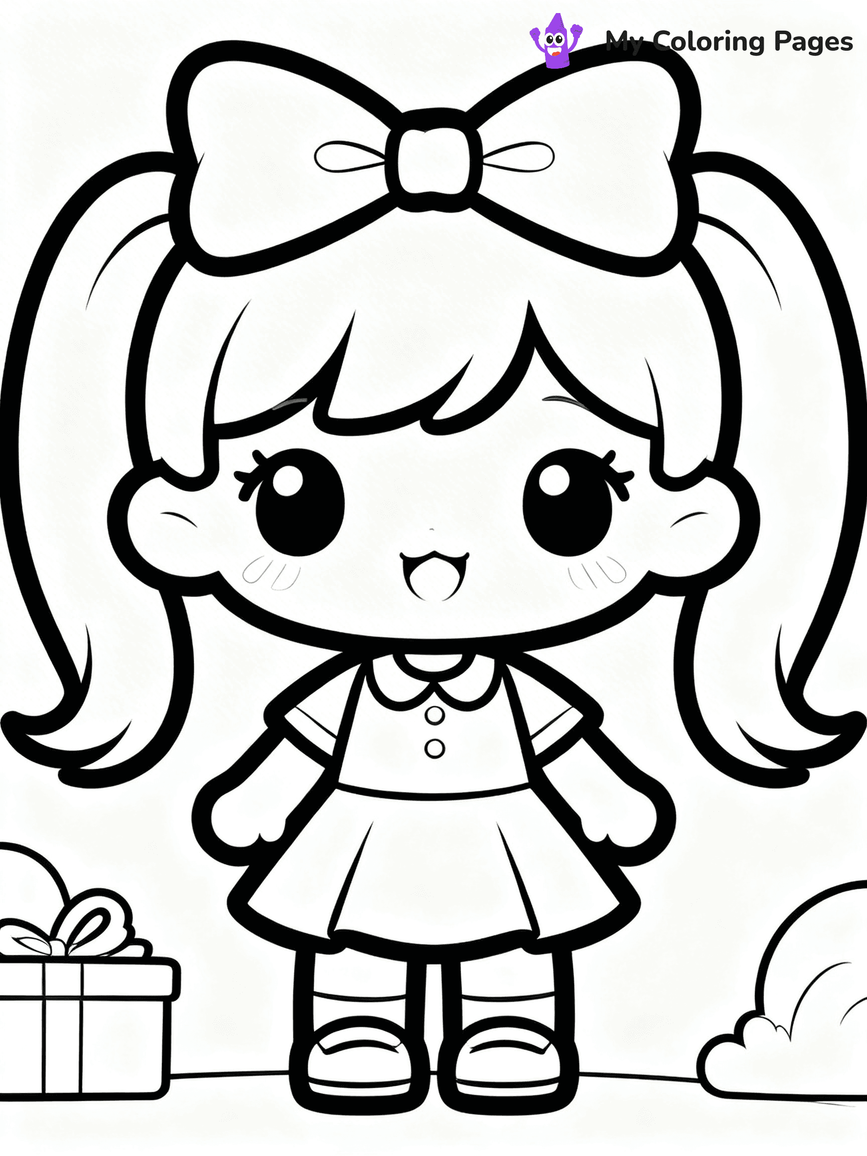 Hairstyle Coloring Pages - 59