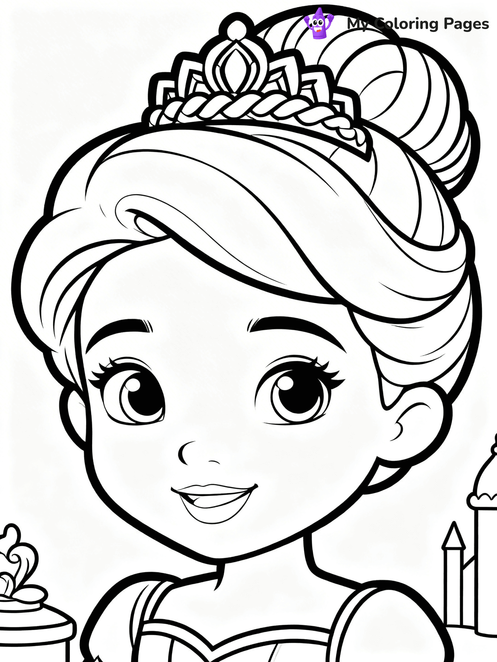 Hairstyle Coloring Pages - 50