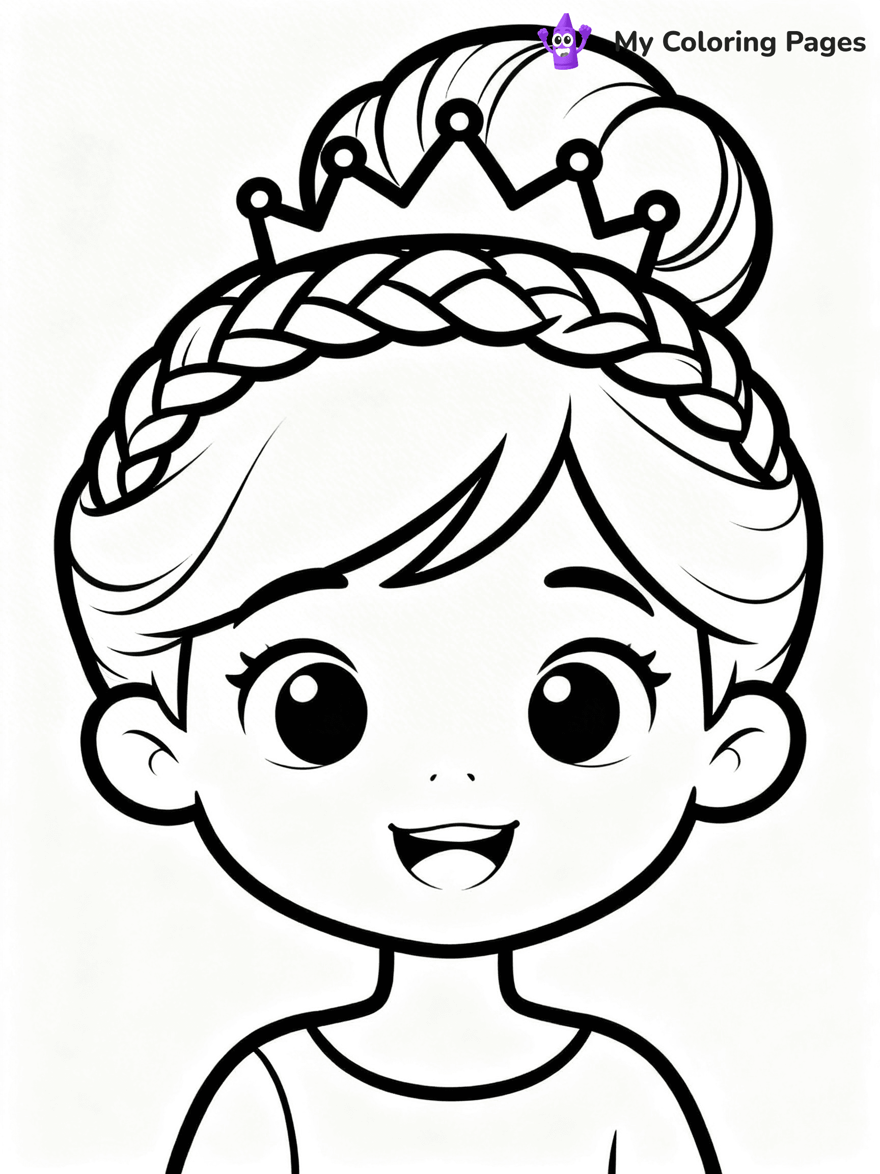 Hairstyle Coloring Pages - 48