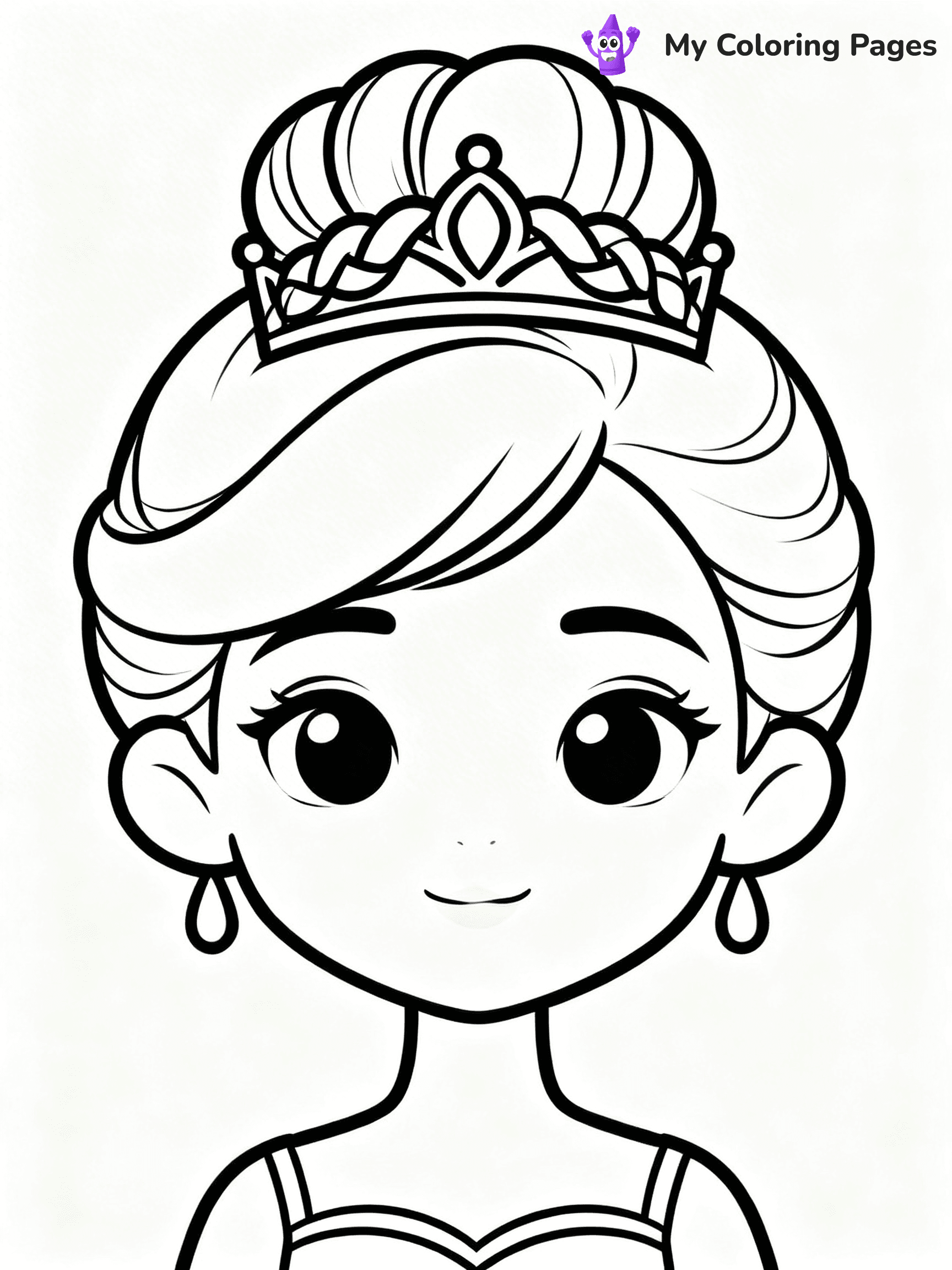 Hairstyle Coloring Pages - 47