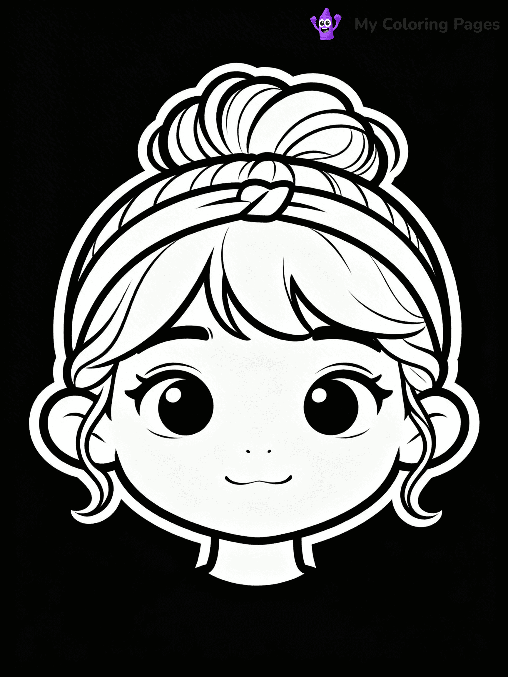 Hairstyle Coloring Pages - 42