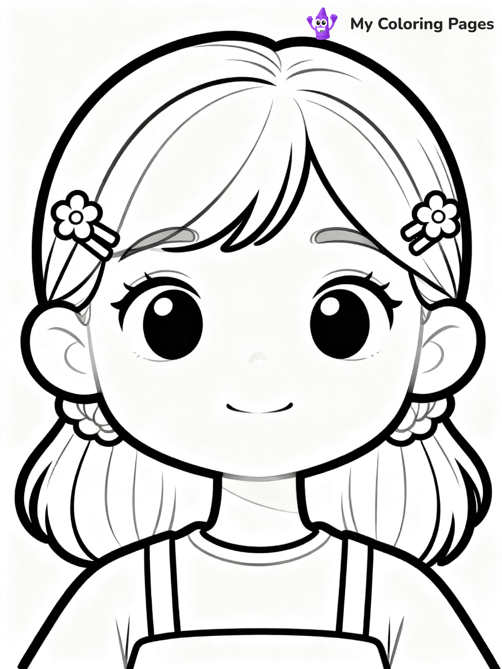 Hairstyle Coloring Pages - 34