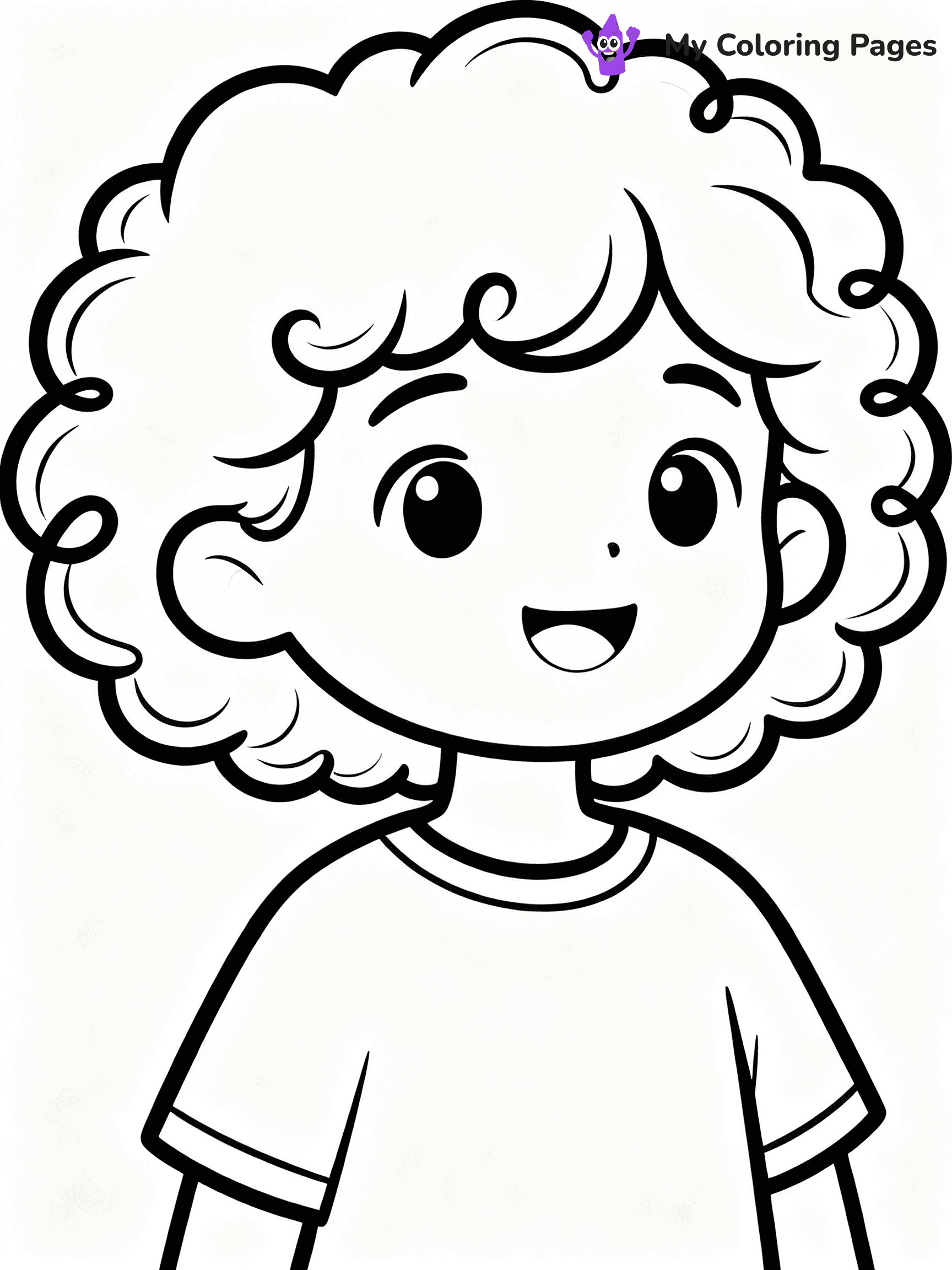 Hairstyle Coloring Pages - 33