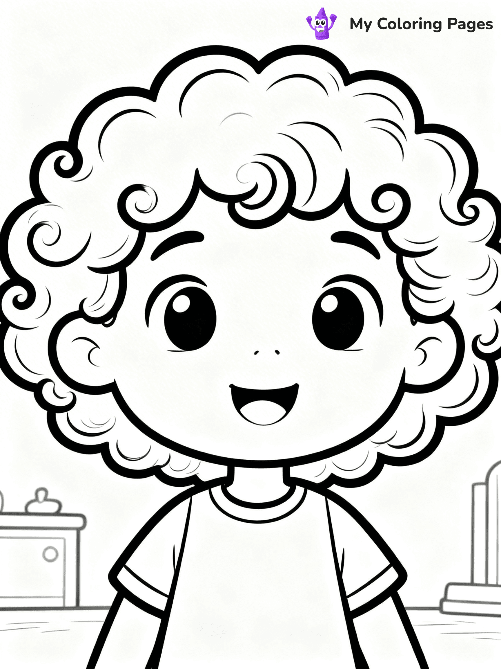 Hairstyle Coloring Pages - 31