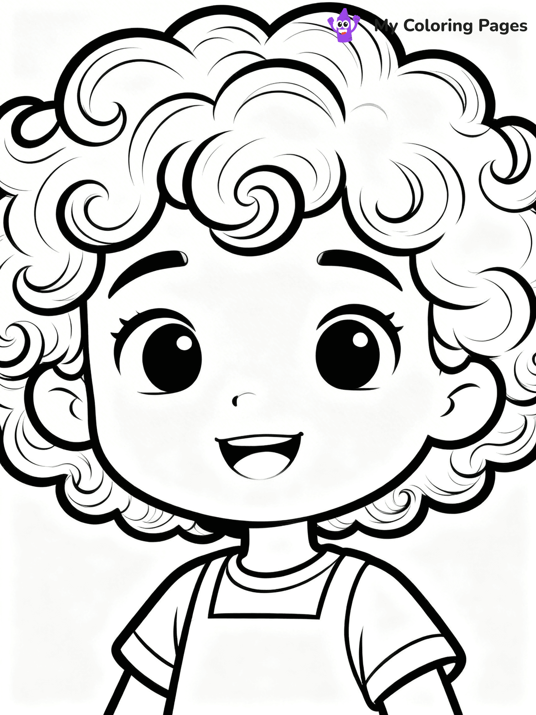 Hairstyle Coloring Pages - 29