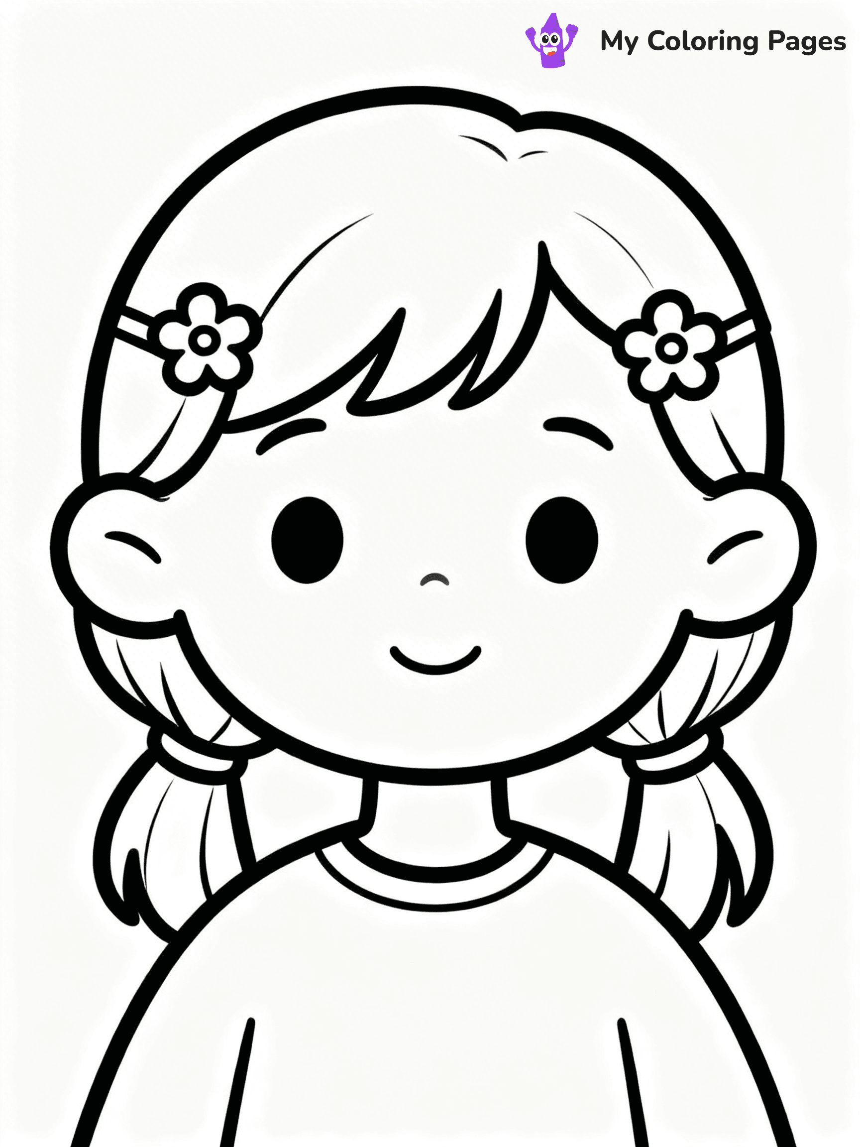 Hairstyle Coloring Pages - 28