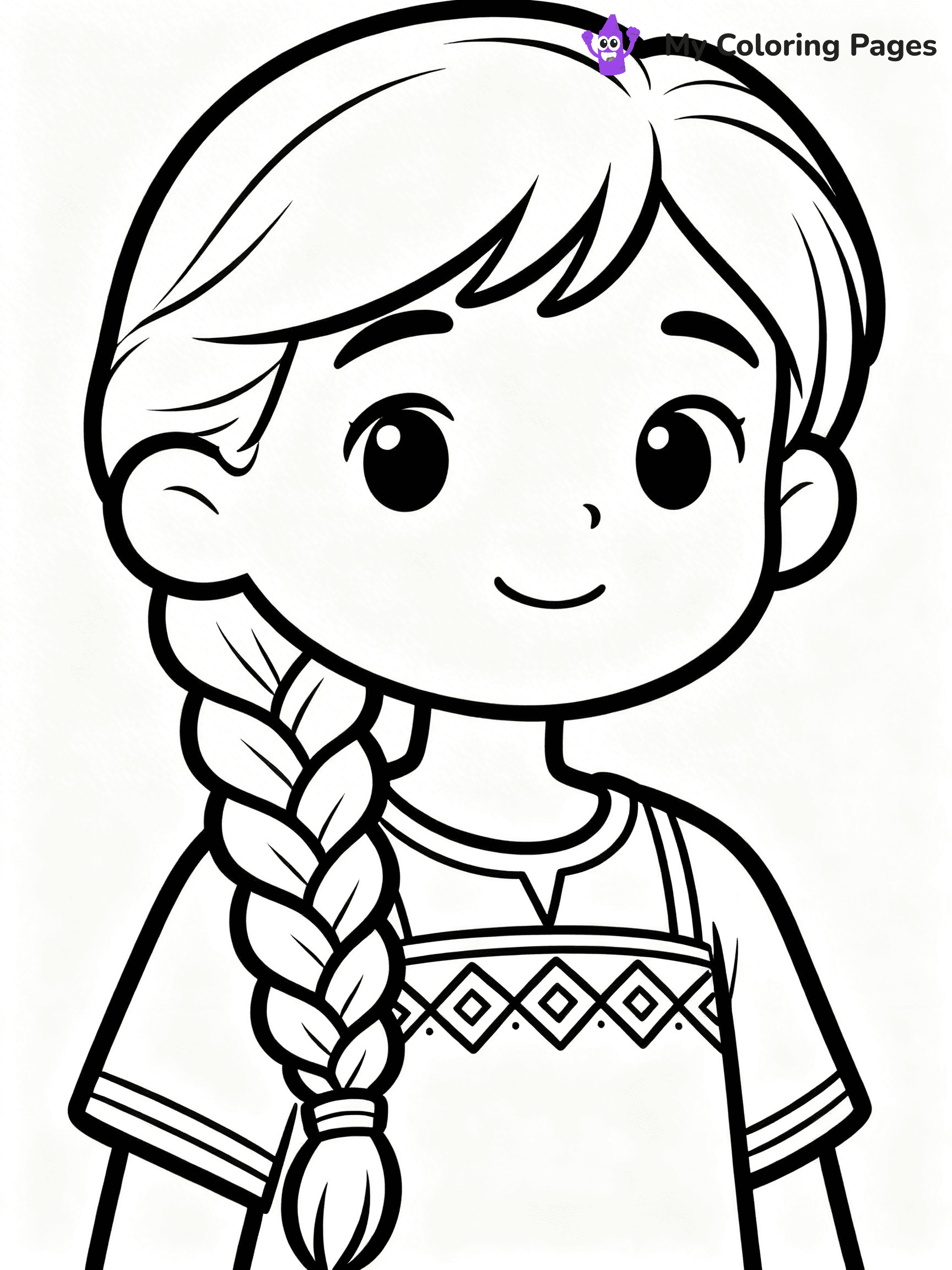 Hairstyle Coloring Pages - 21