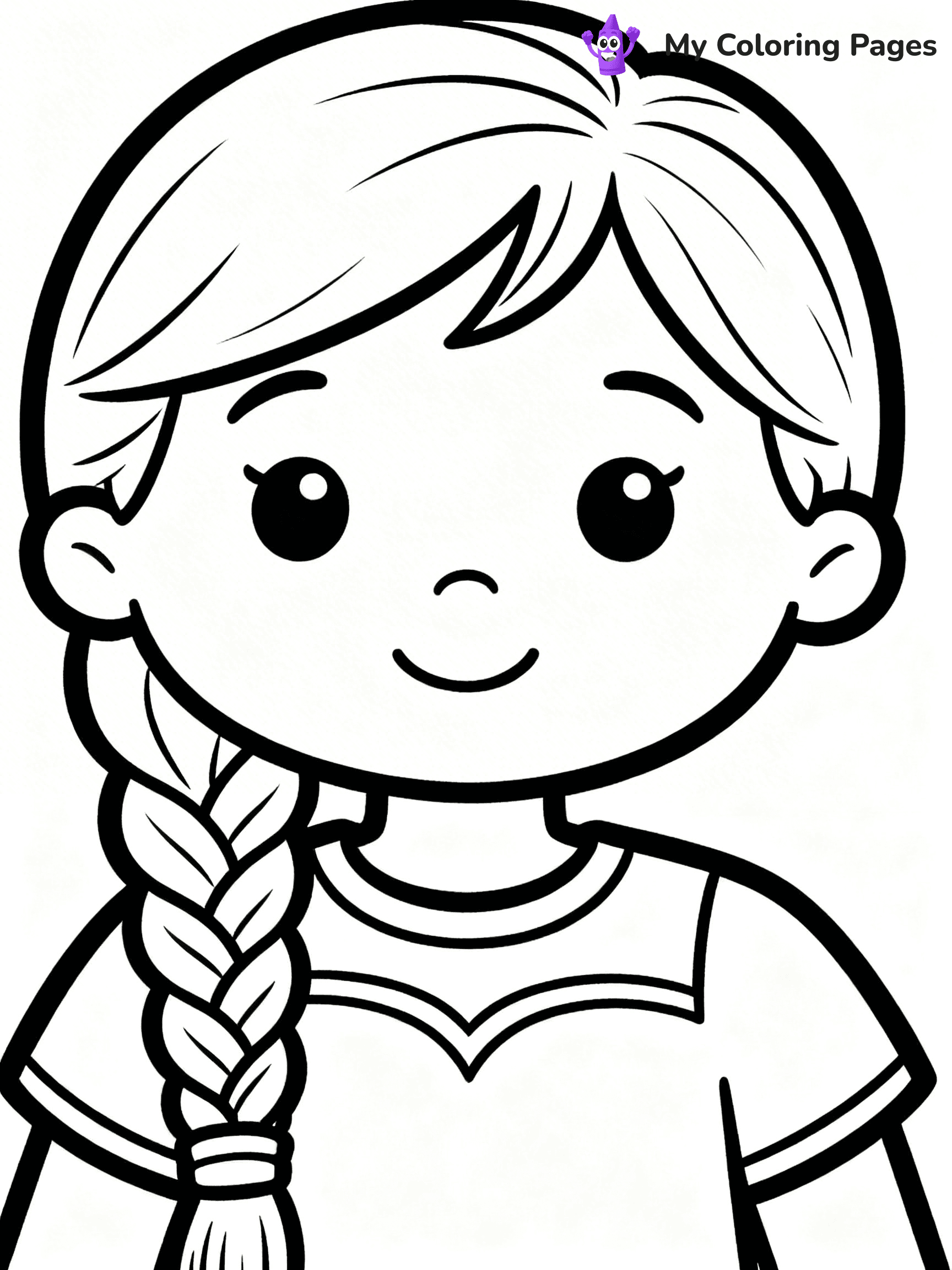 Hairstyle Coloring Pages - 19