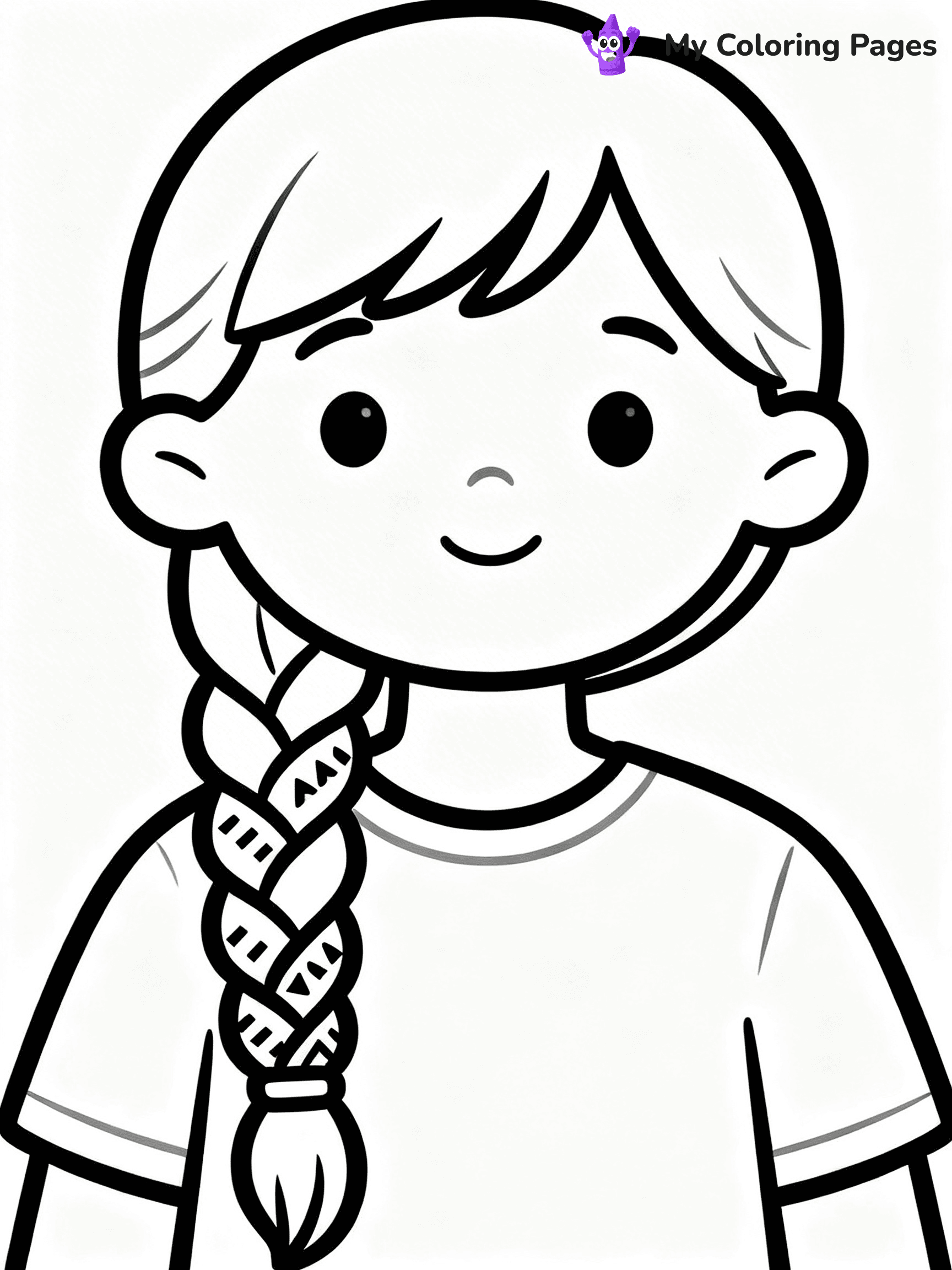 Hairstyle Coloring Pages - 14