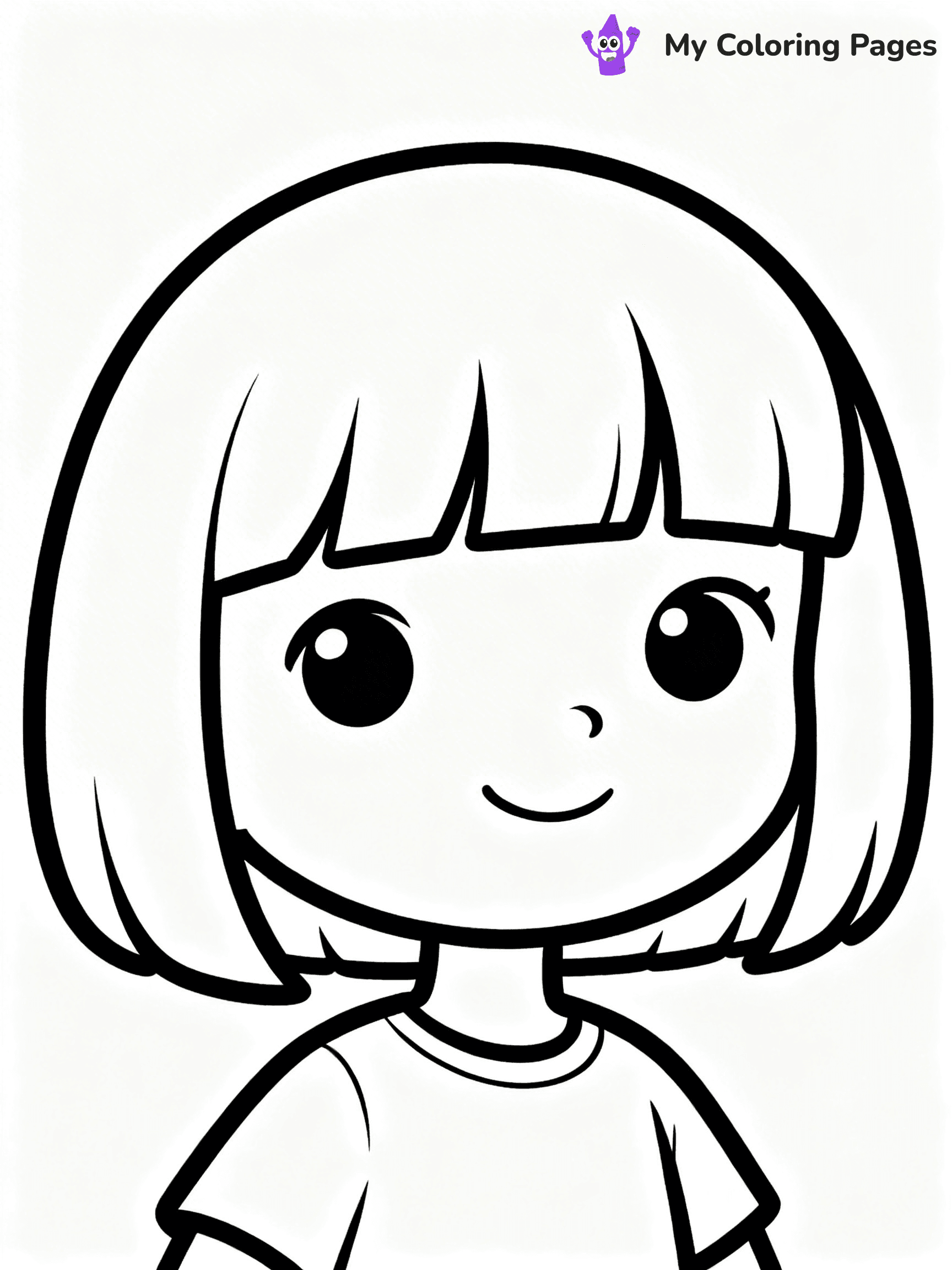 Hairstyle Coloring Pages - 13