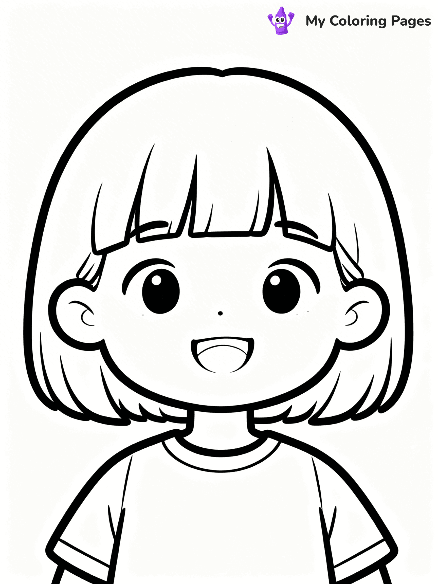 Hairstyle Coloring Pages - 11