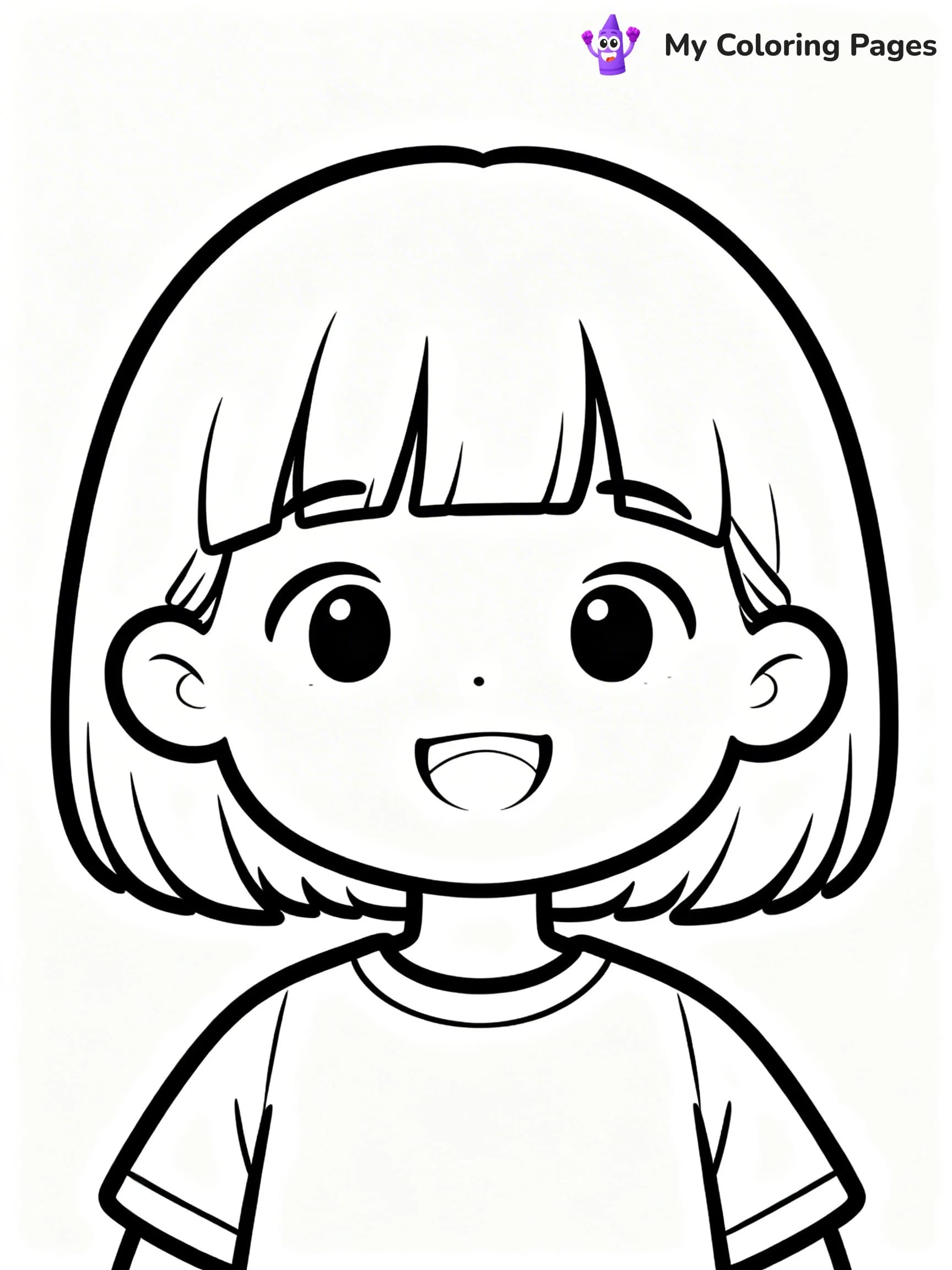 Hairstyle Coloring Pages - 11