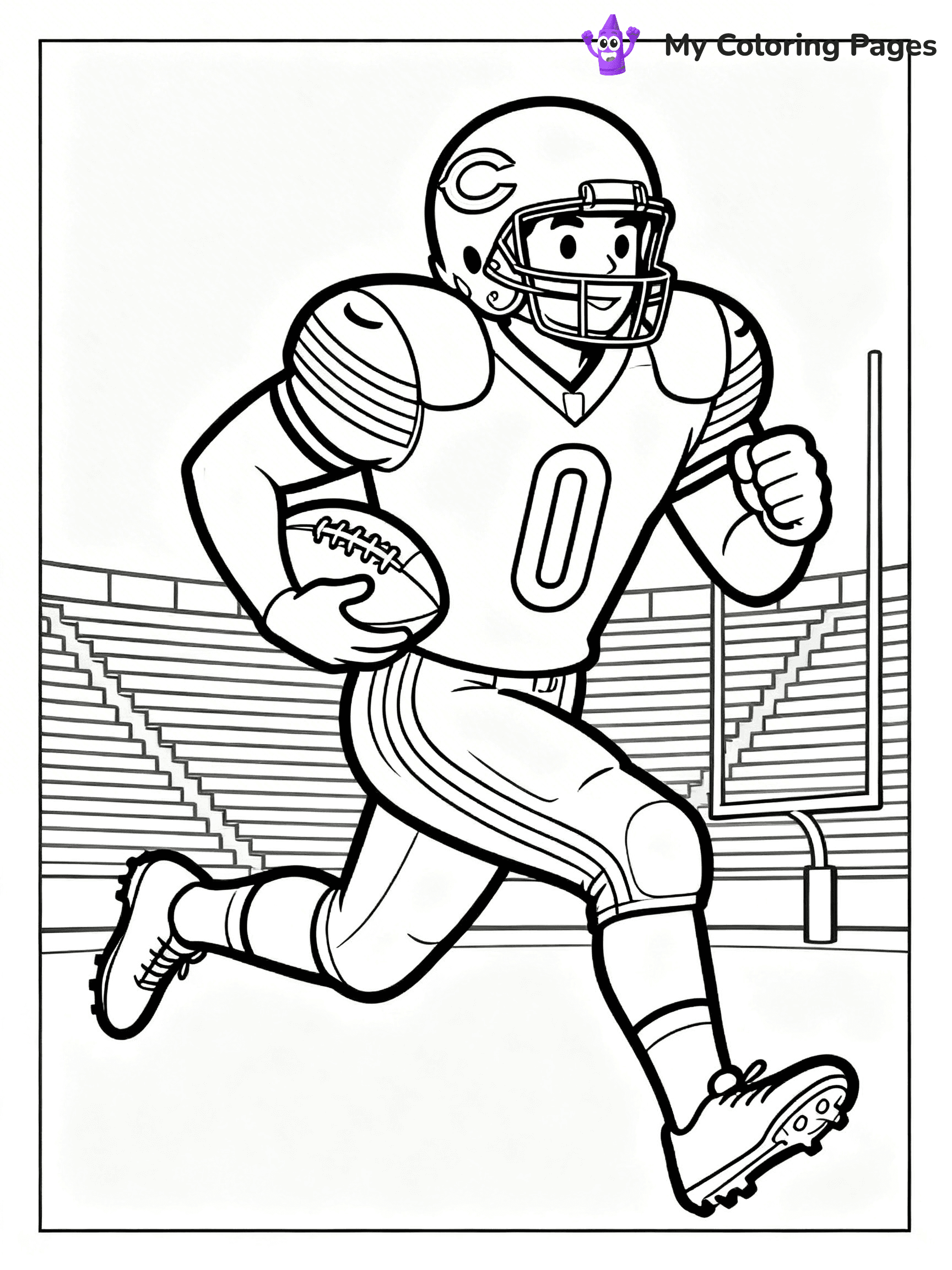 Chicago Bears Coloring Pages - 36