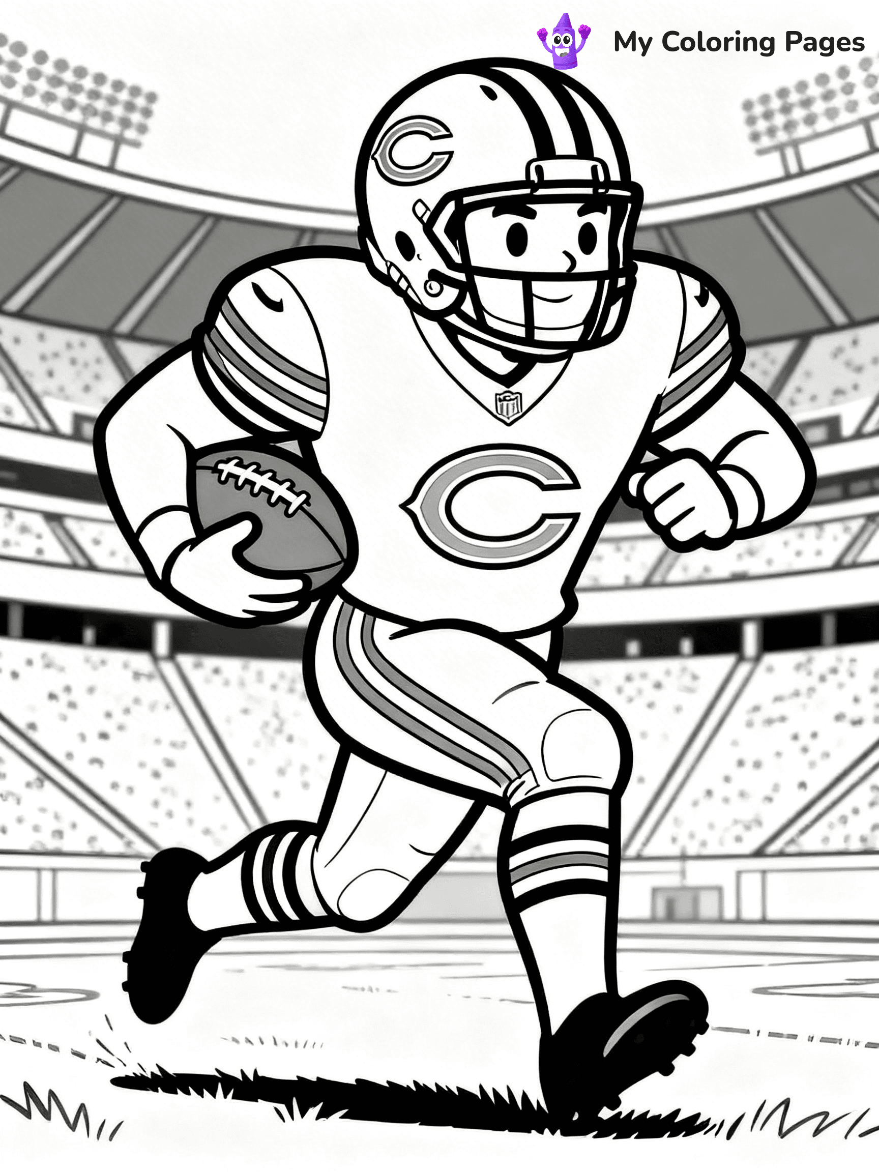 Chicago Bears Coloring Pages - 34