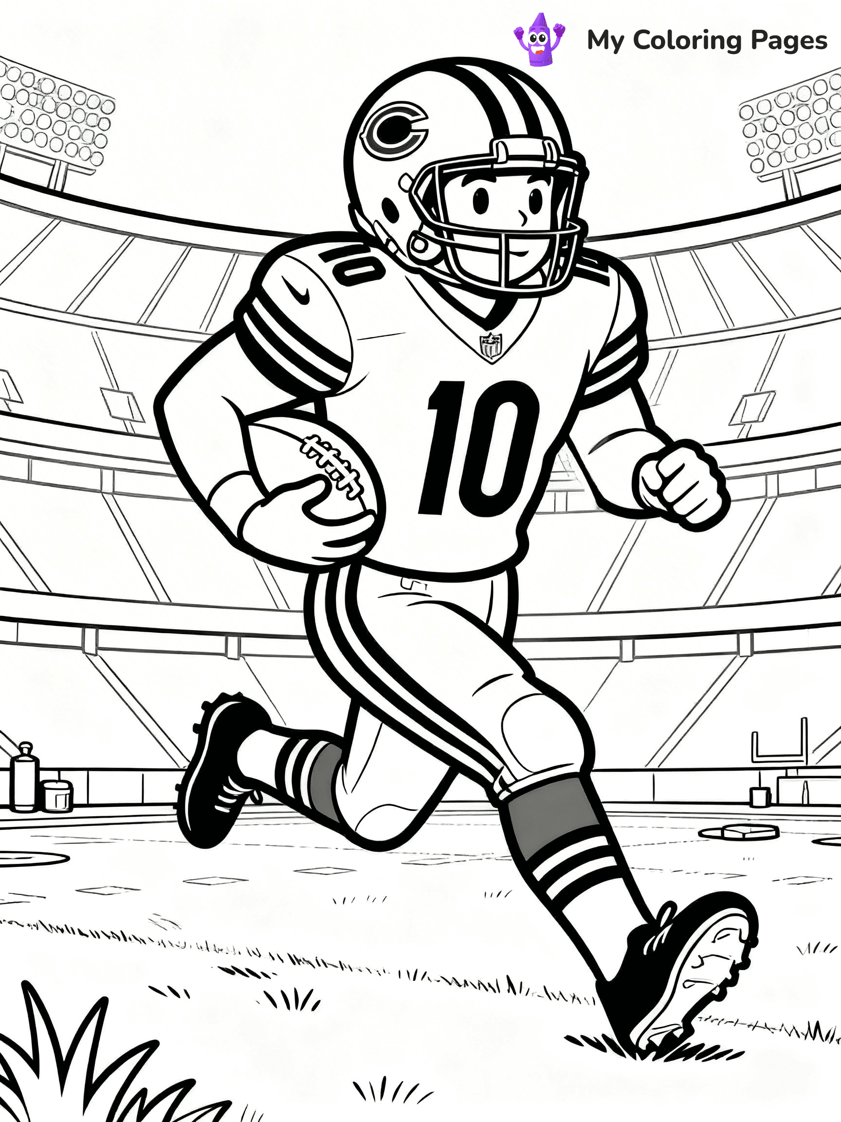 Chicago Bears Coloring Pages - 33