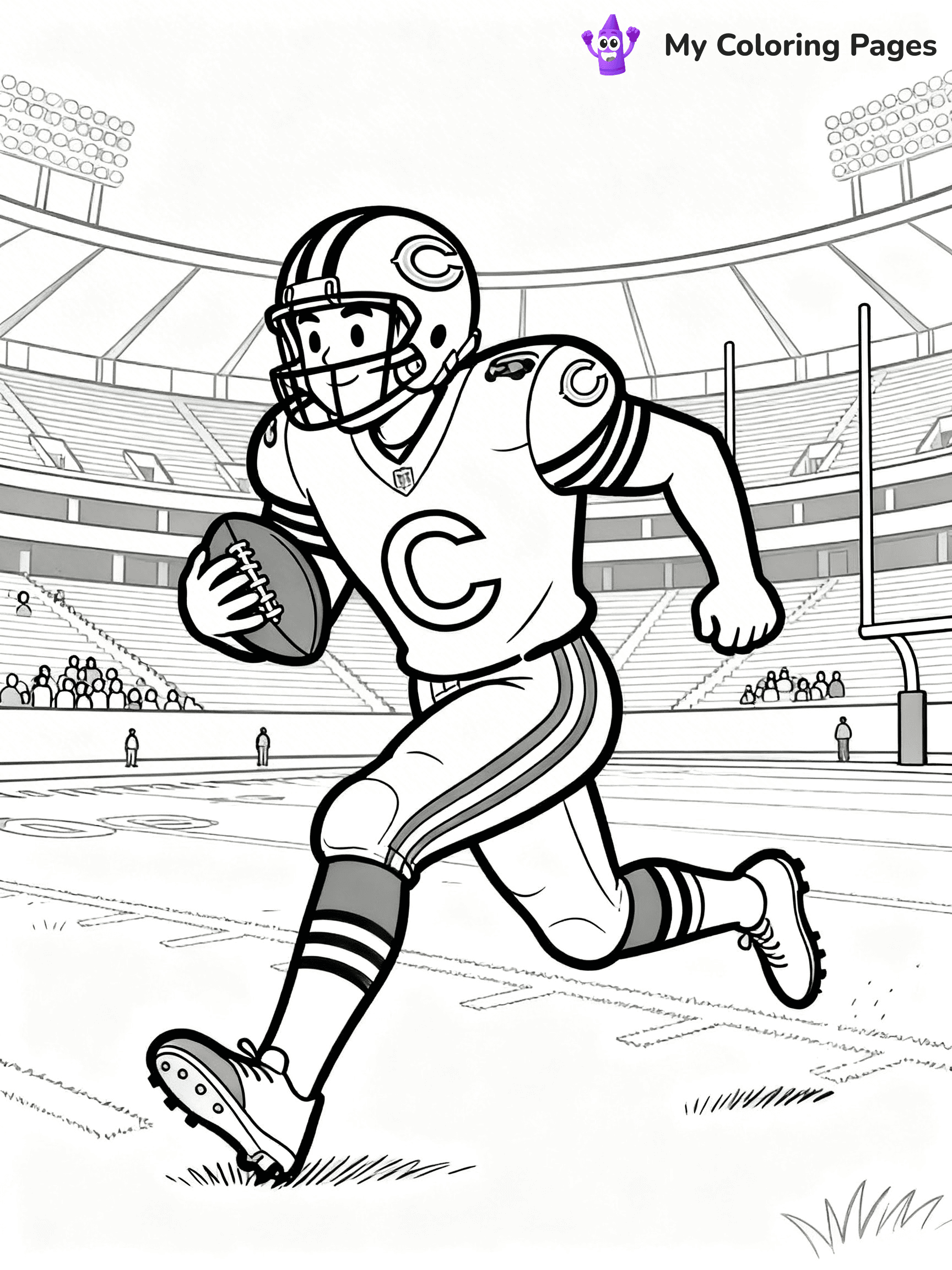 Chicago Bears Coloring Pages - 32