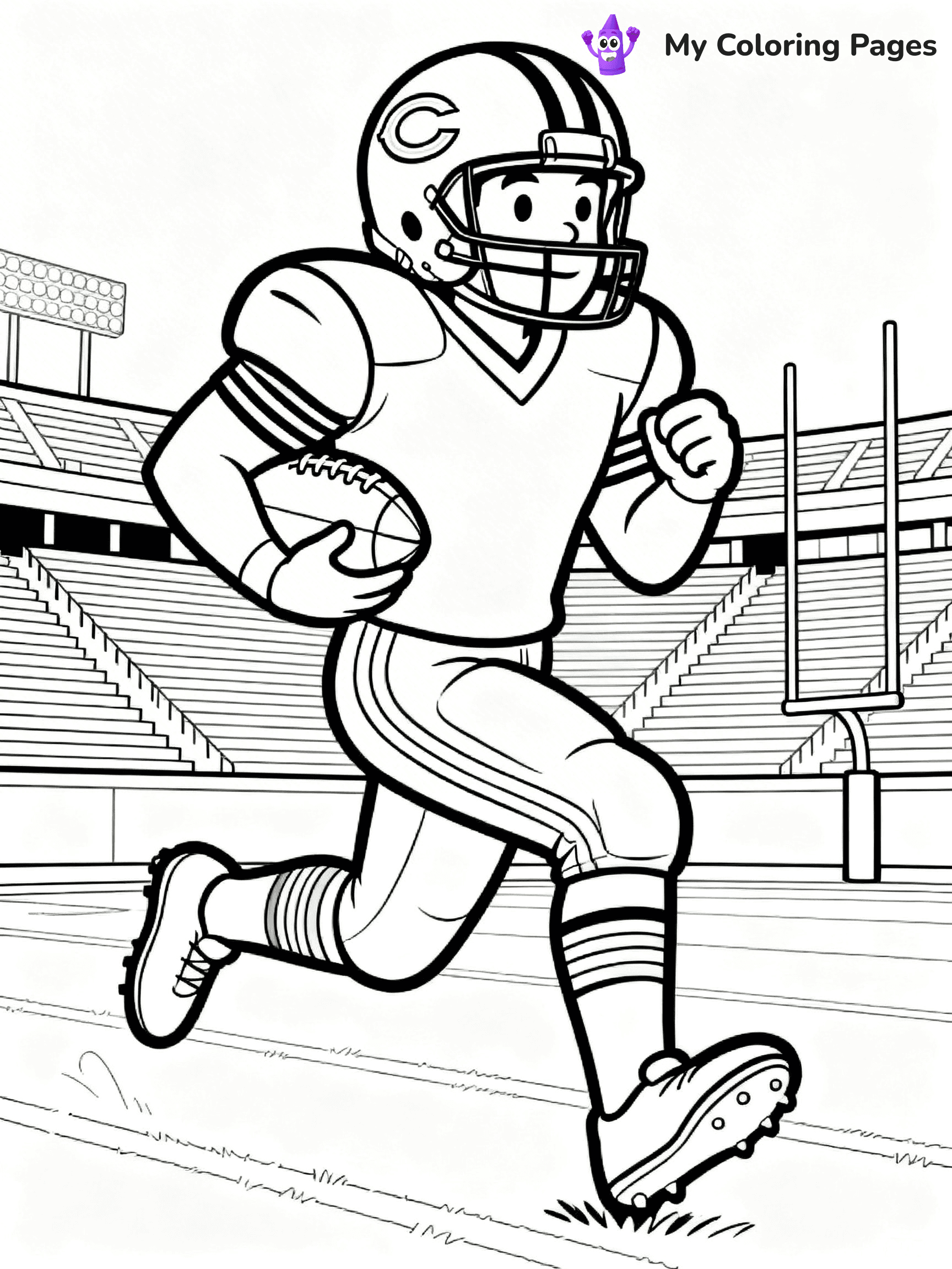 Chicago Bears Coloring Pages - 31