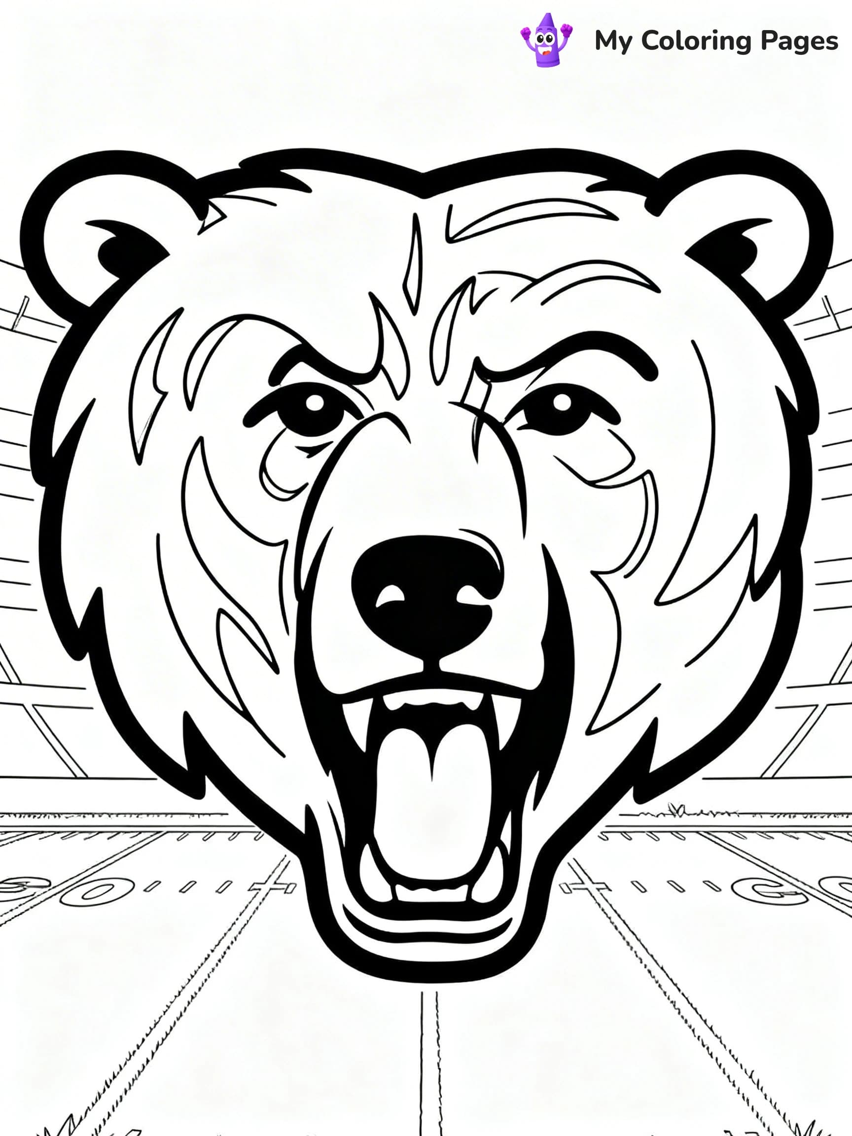 Chicago Bears Coloring Pages - 23