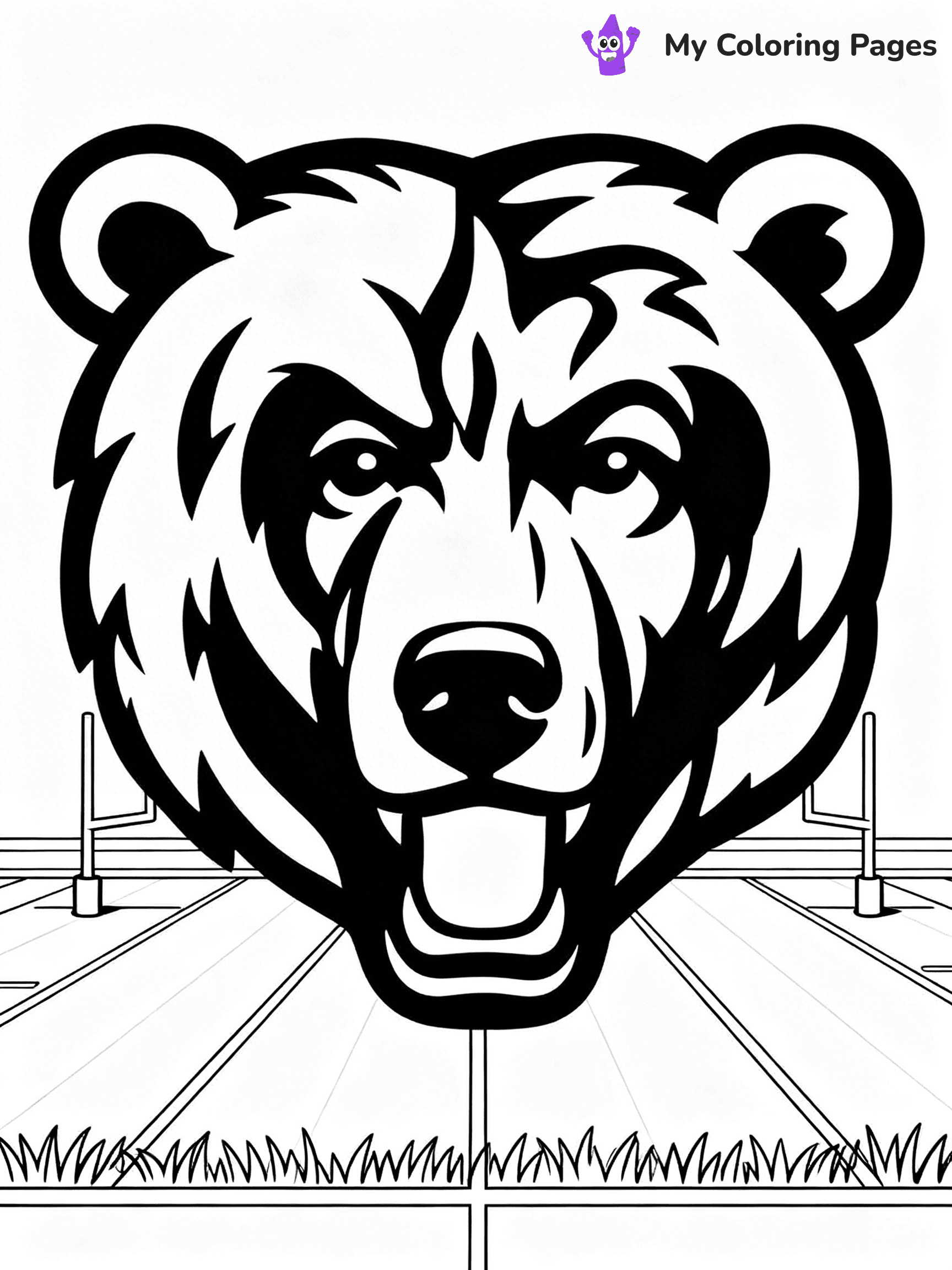 Chicago Bears Coloring Pages - 22