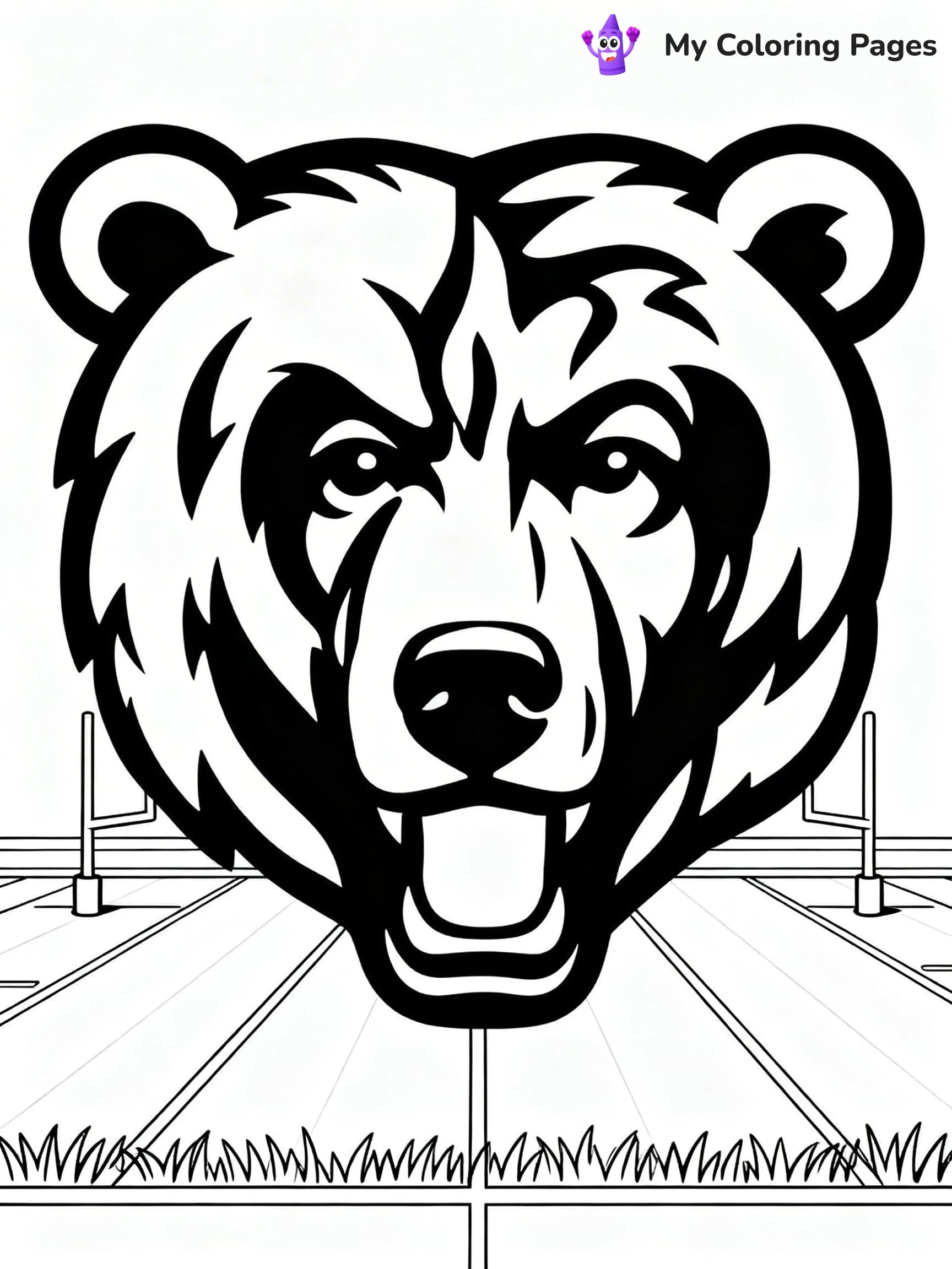 Chicago Bears Coloring Pages - 22