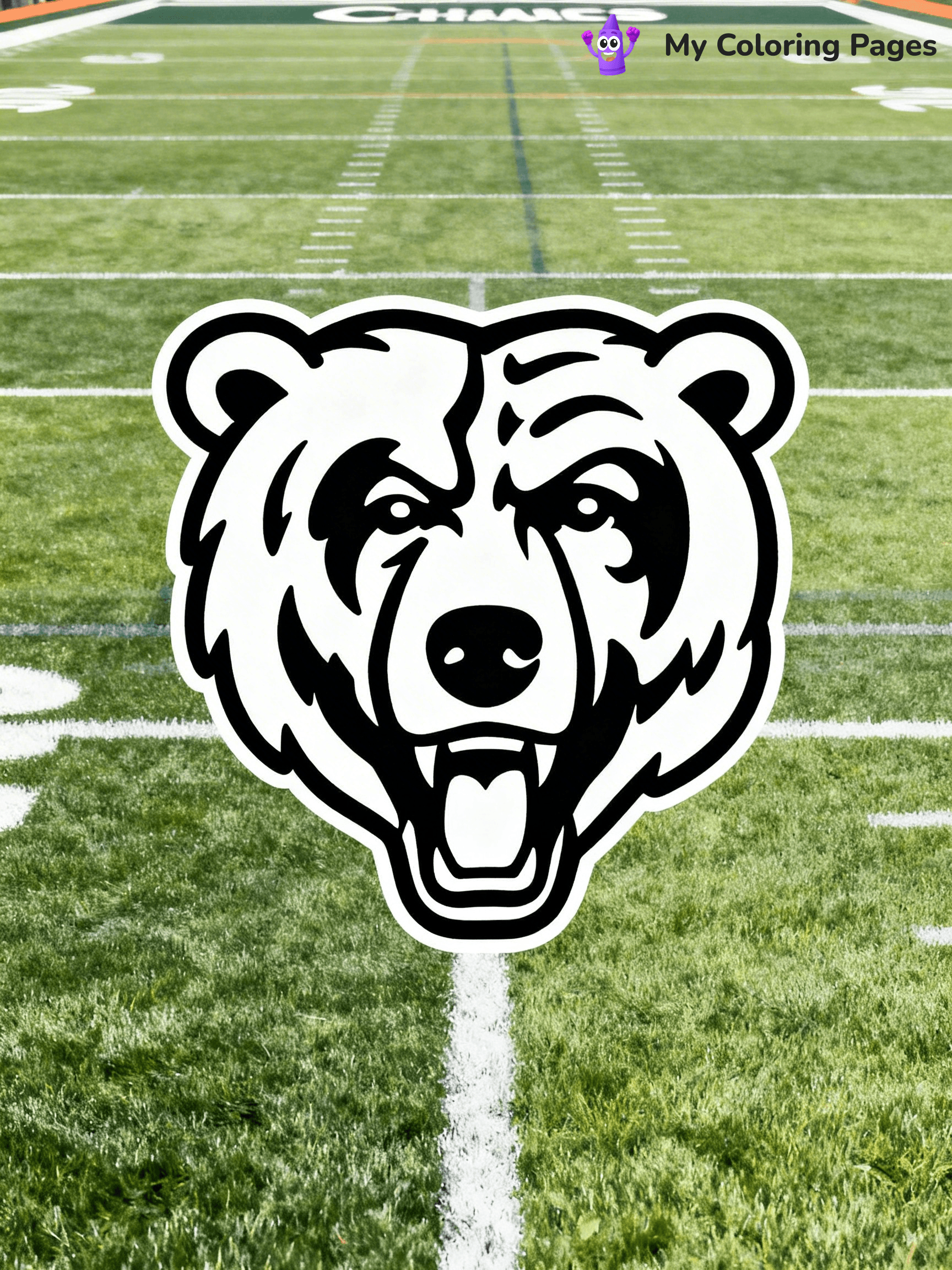 Chicago Bears Coloring Pages - 21