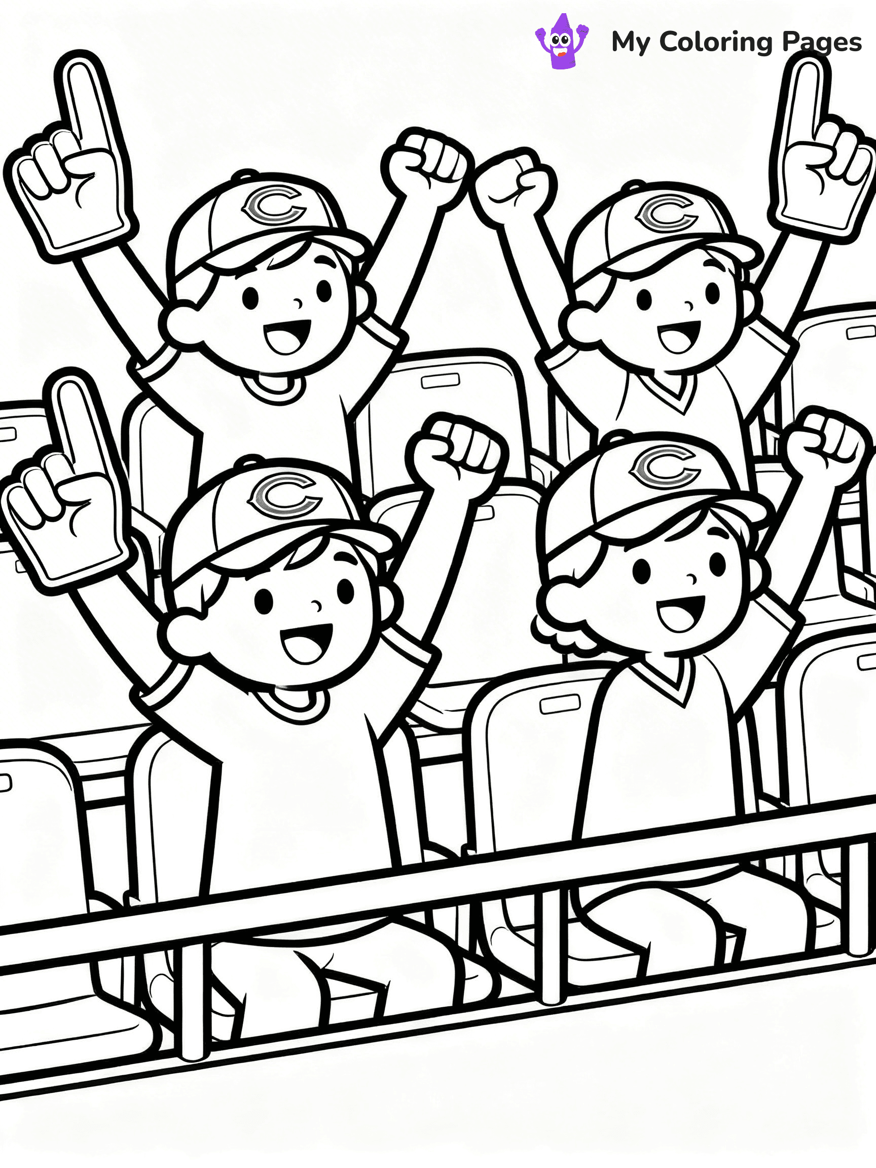 Chicago Bears Coloring Pages - 19