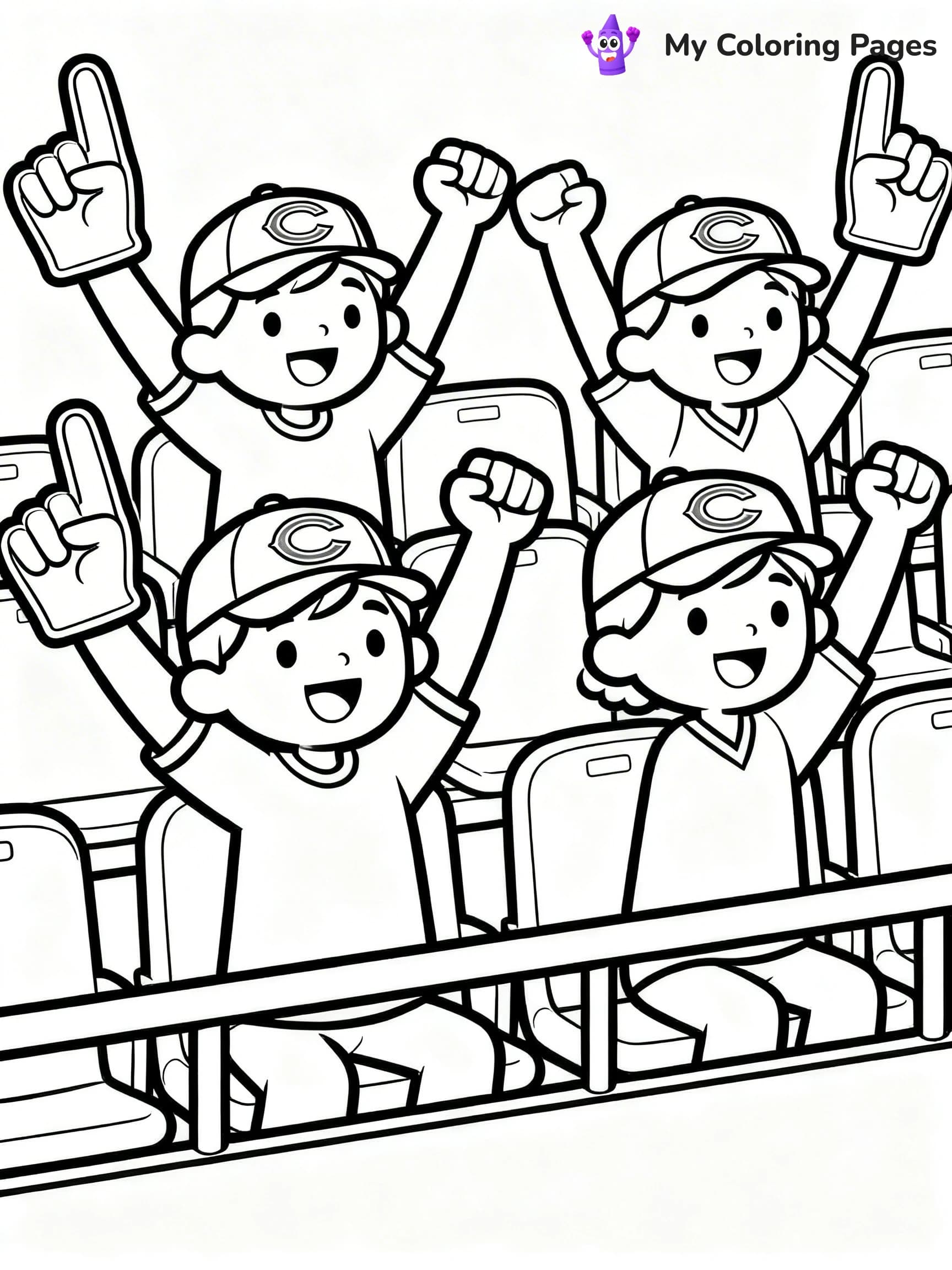 Chicago Bears Coloring Pages - 19