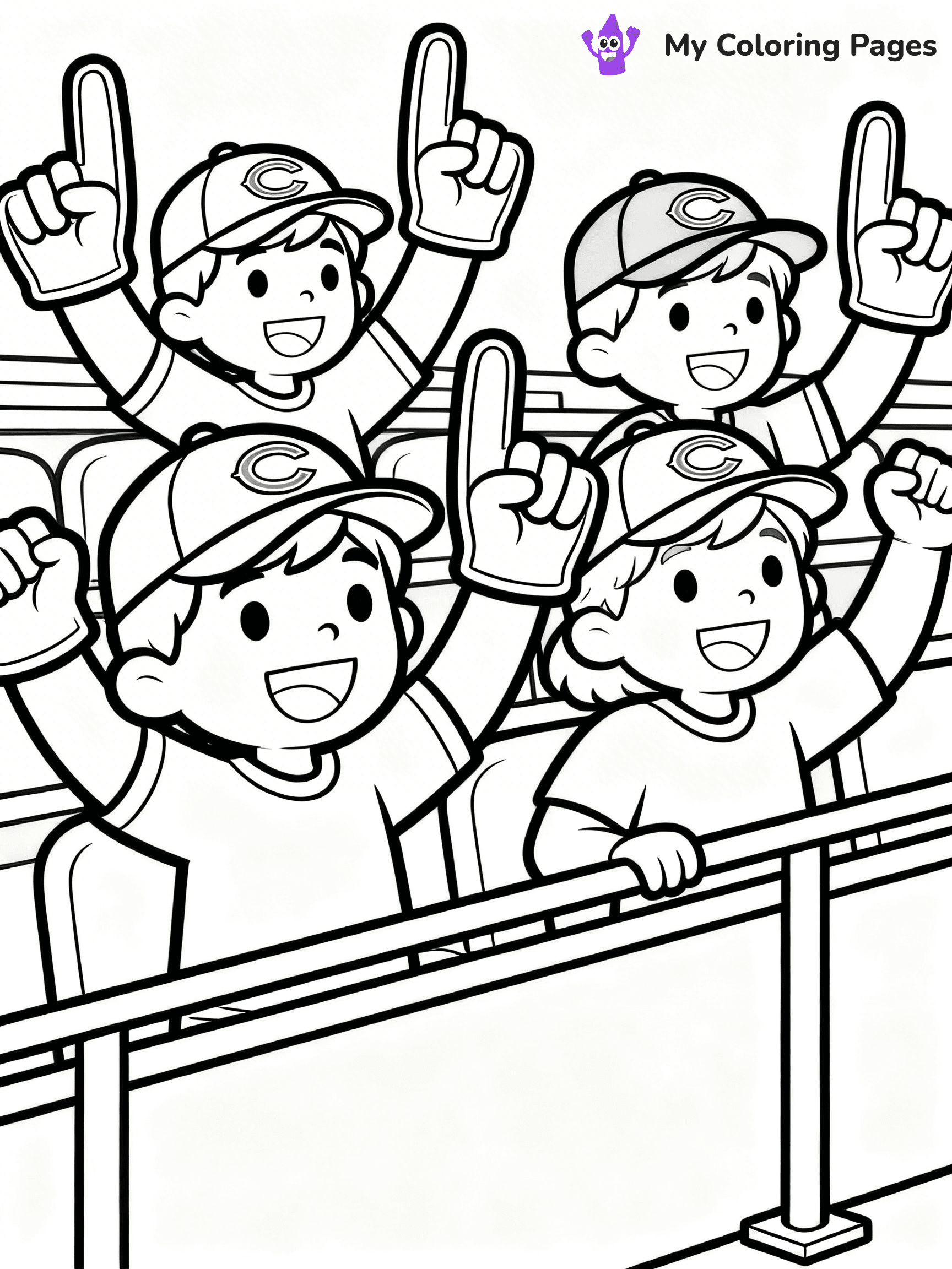 Chicago Bears Coloring Pages - 18