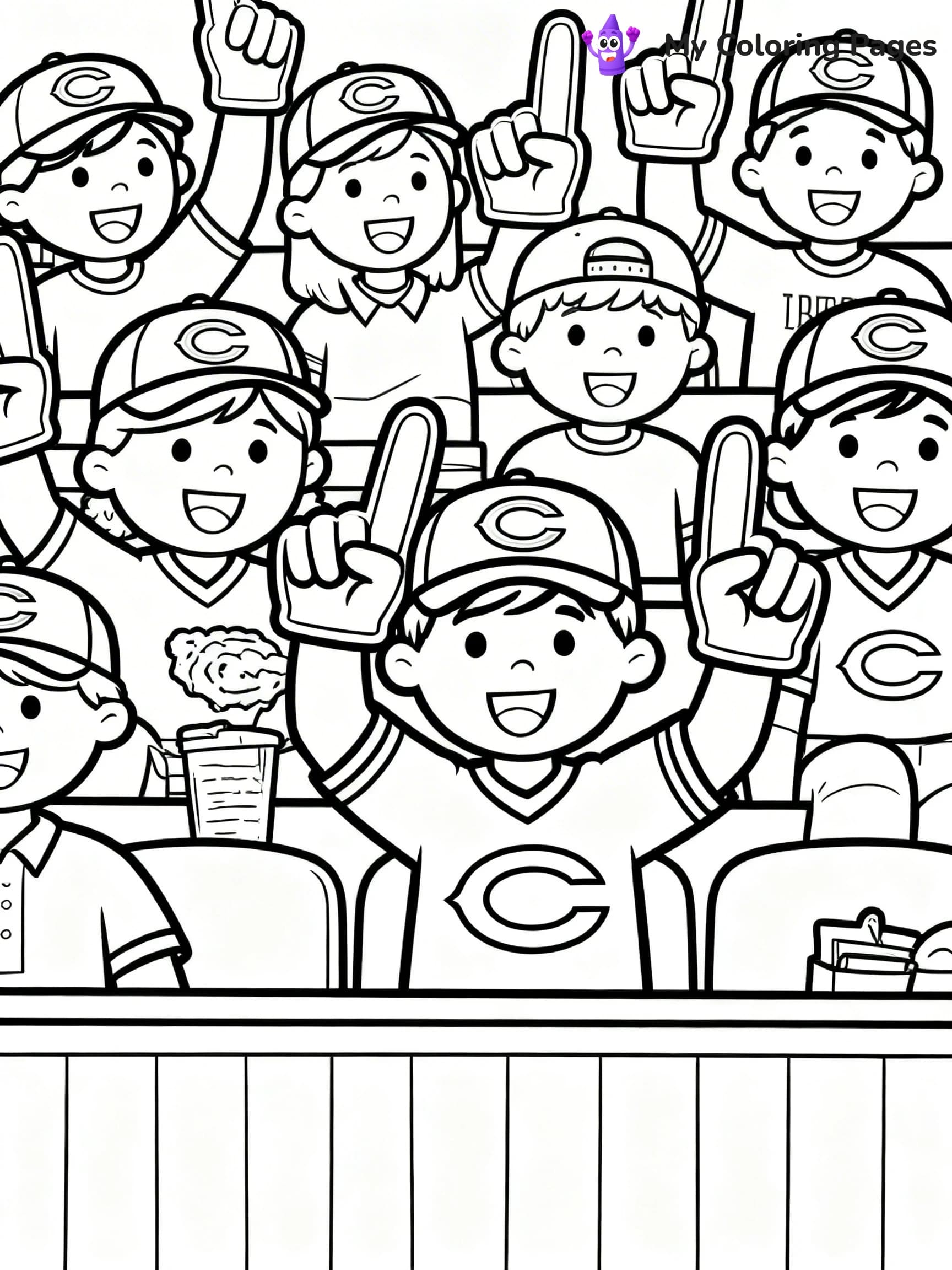 Chicago Bears Coloring Pages - 17
