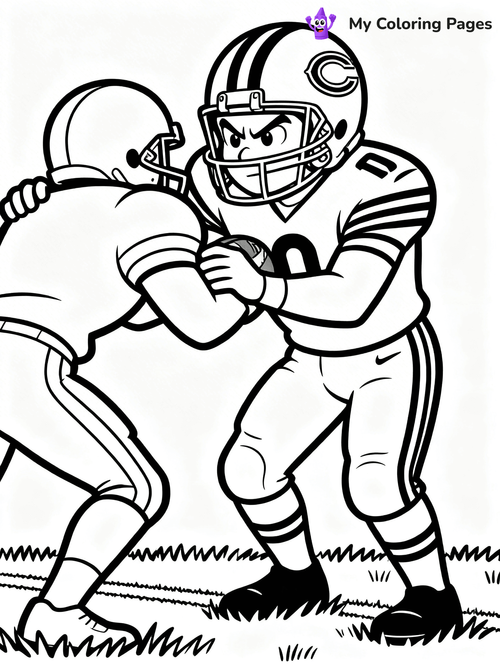 Chicago Bears Coloring Pages - 14