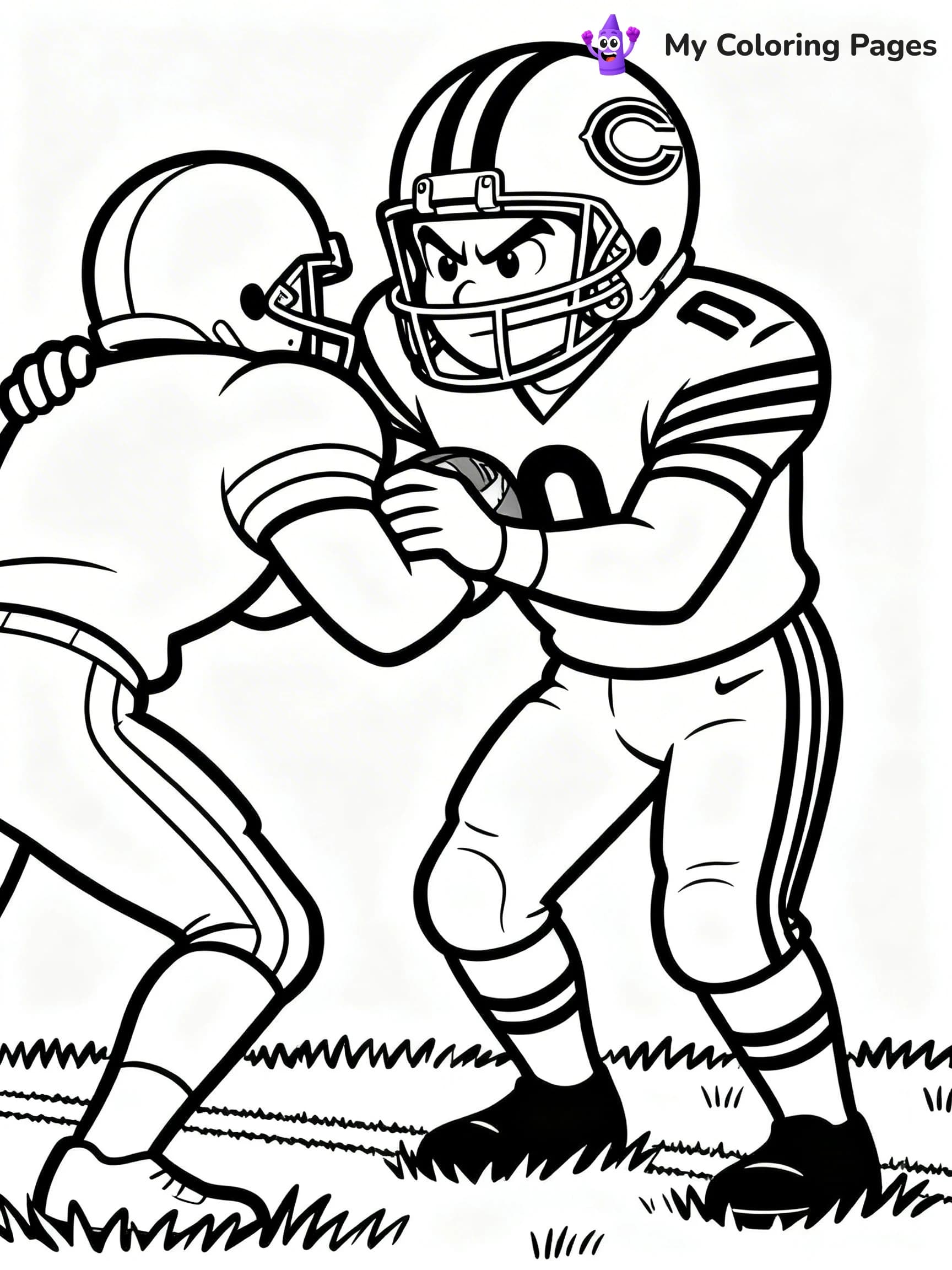 Chicago Bears Coloring Pages - 14