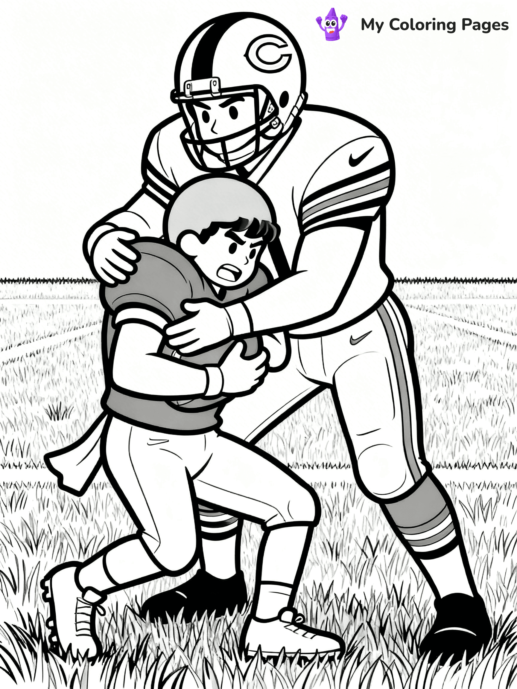 Chicago Bears Coloring Pages - 13