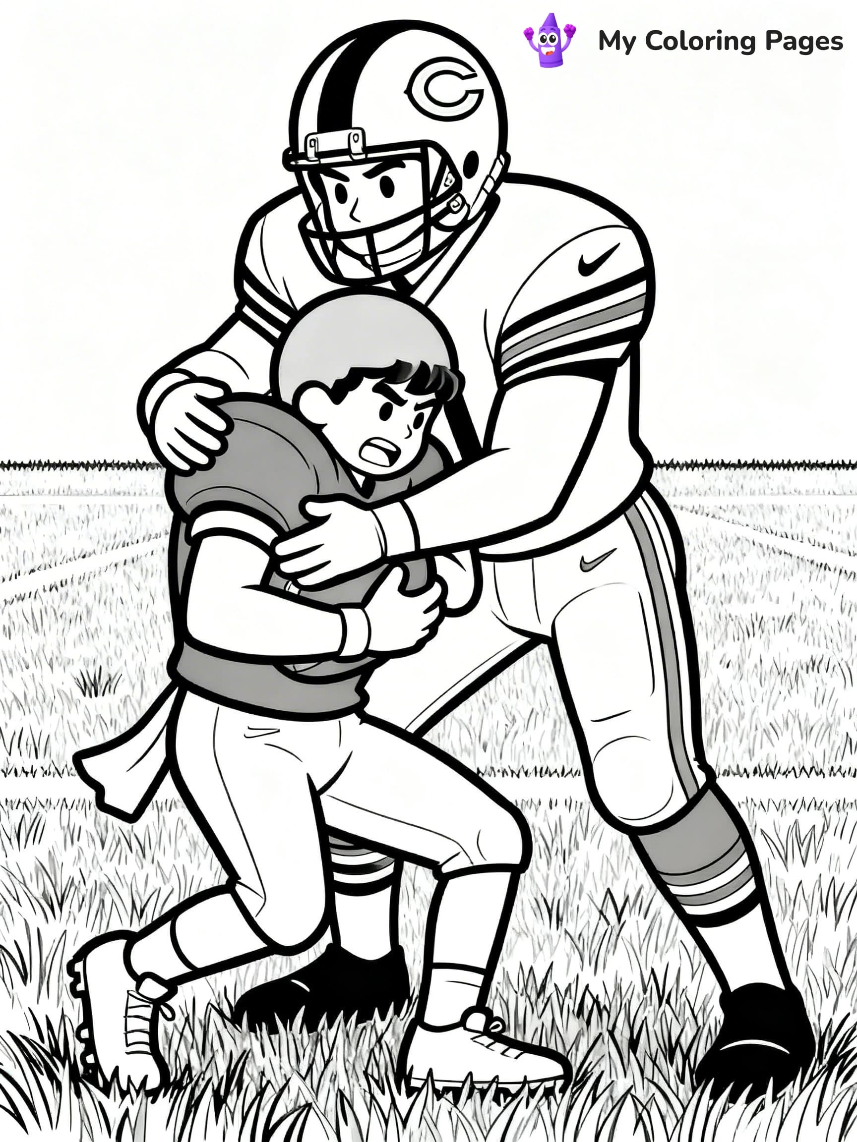 Chicago Bears Coloring Pages - 13