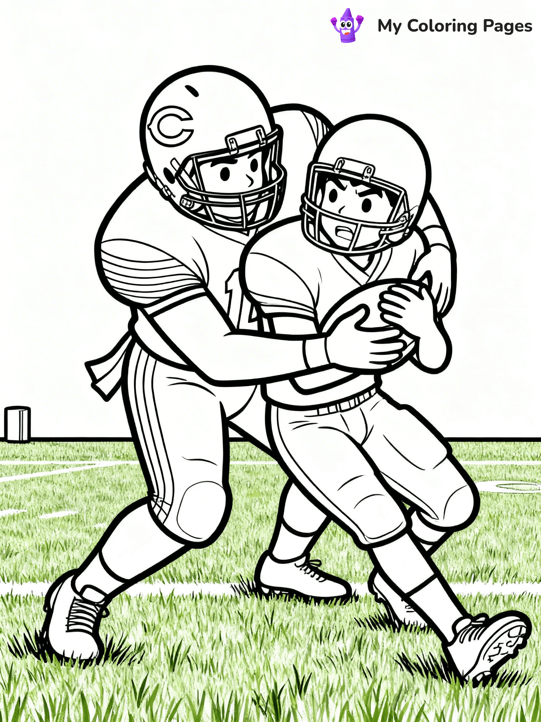 Chicago Bears Coloring Pages - 11