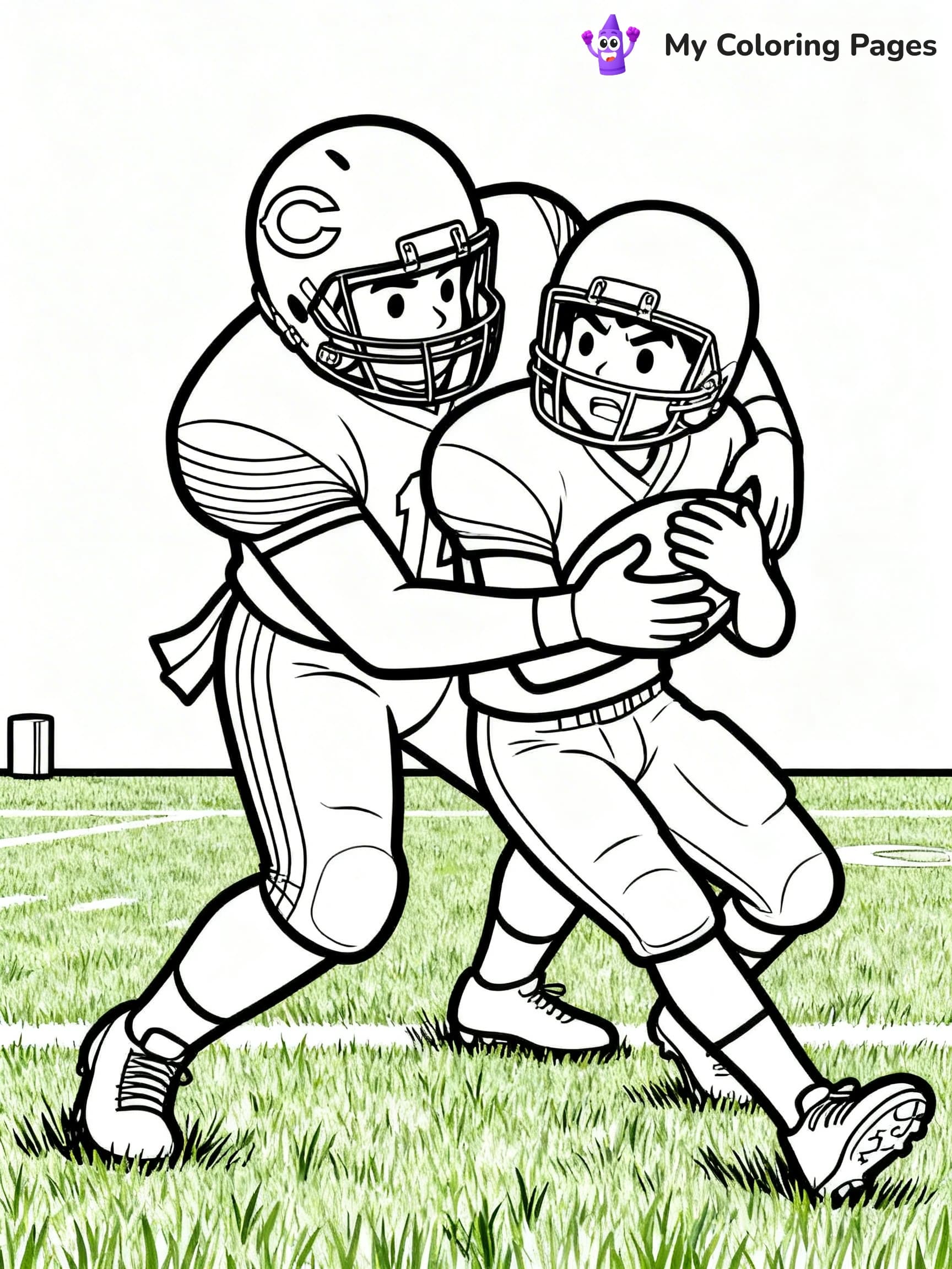 Chicago Bears Coloring Pages - 11