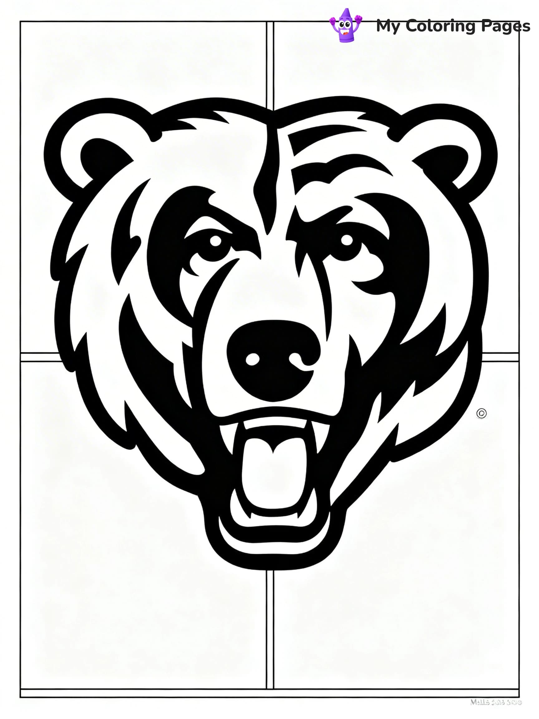 Chicago Bears Coloring Pages - 4