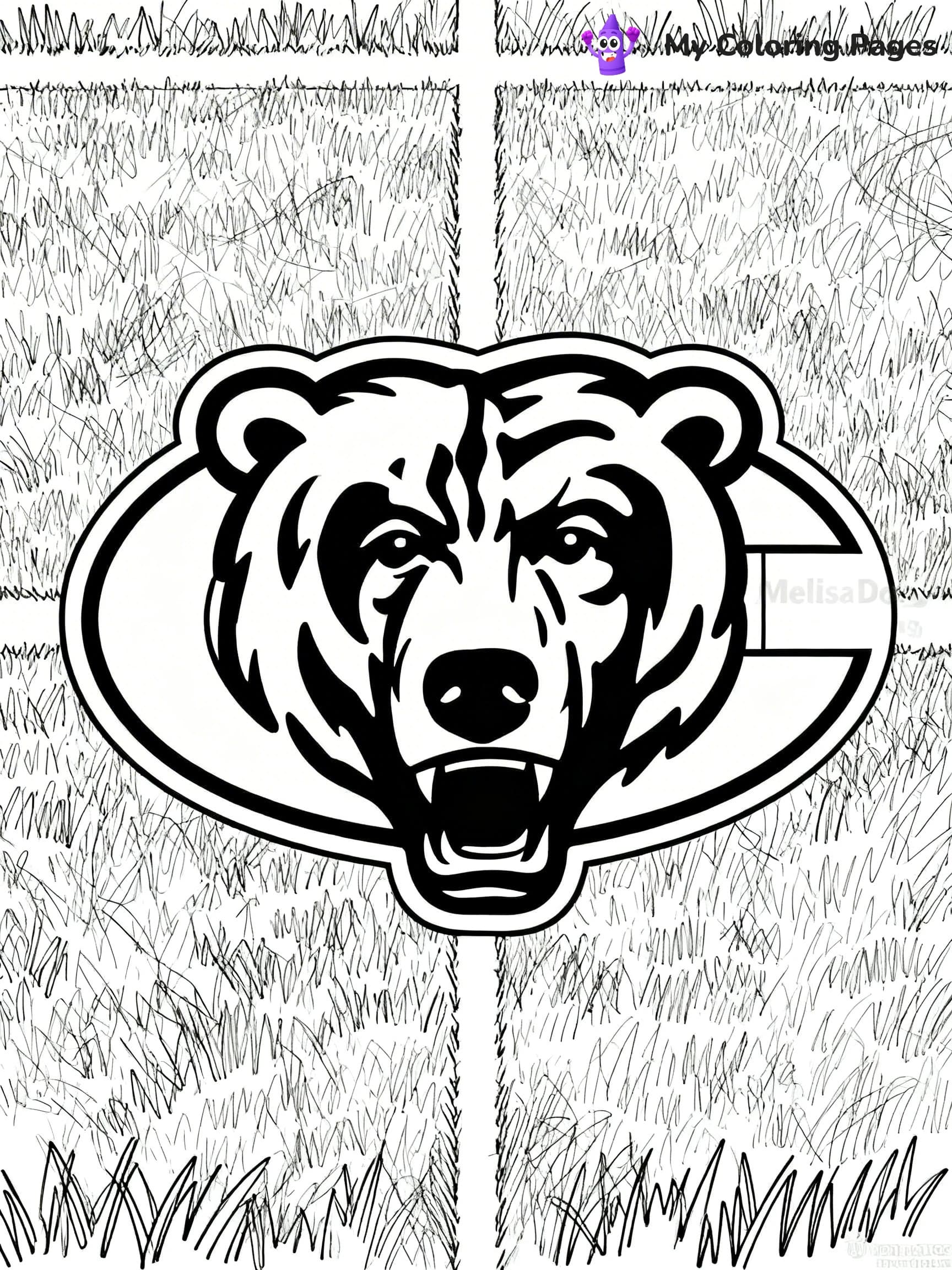 Chicago Bears Coloring Pages - 3