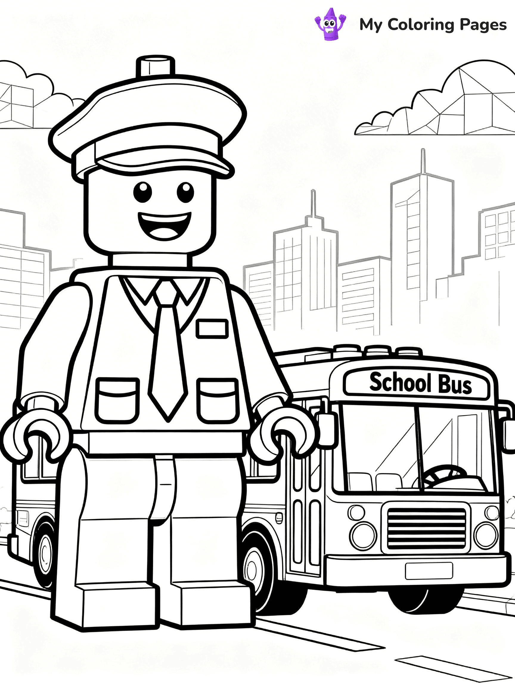 Lego City Coloring Pages - 5