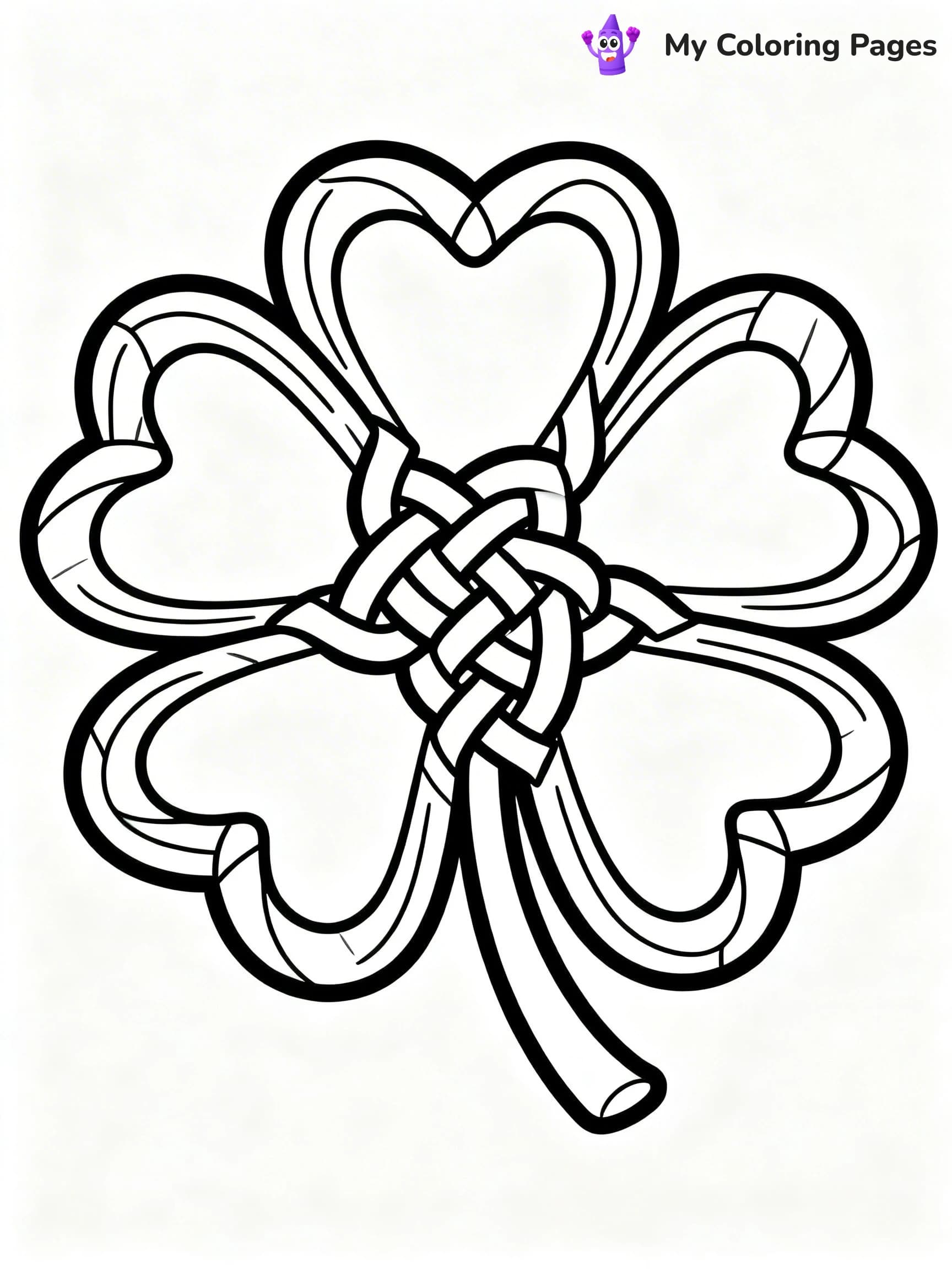 Shamrocks Coloring Pages - 23