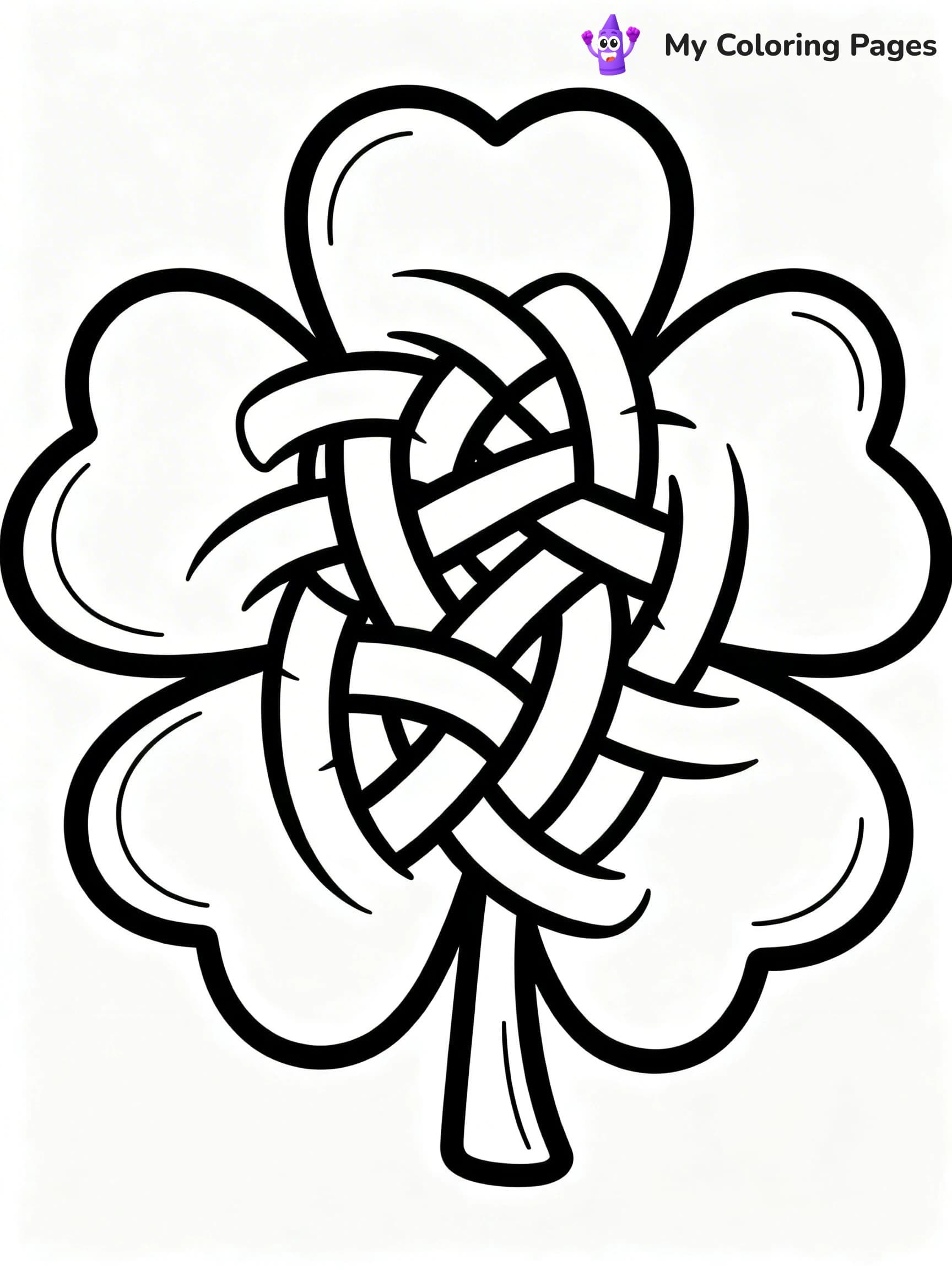 Shamrocks Coloring Pages - 22