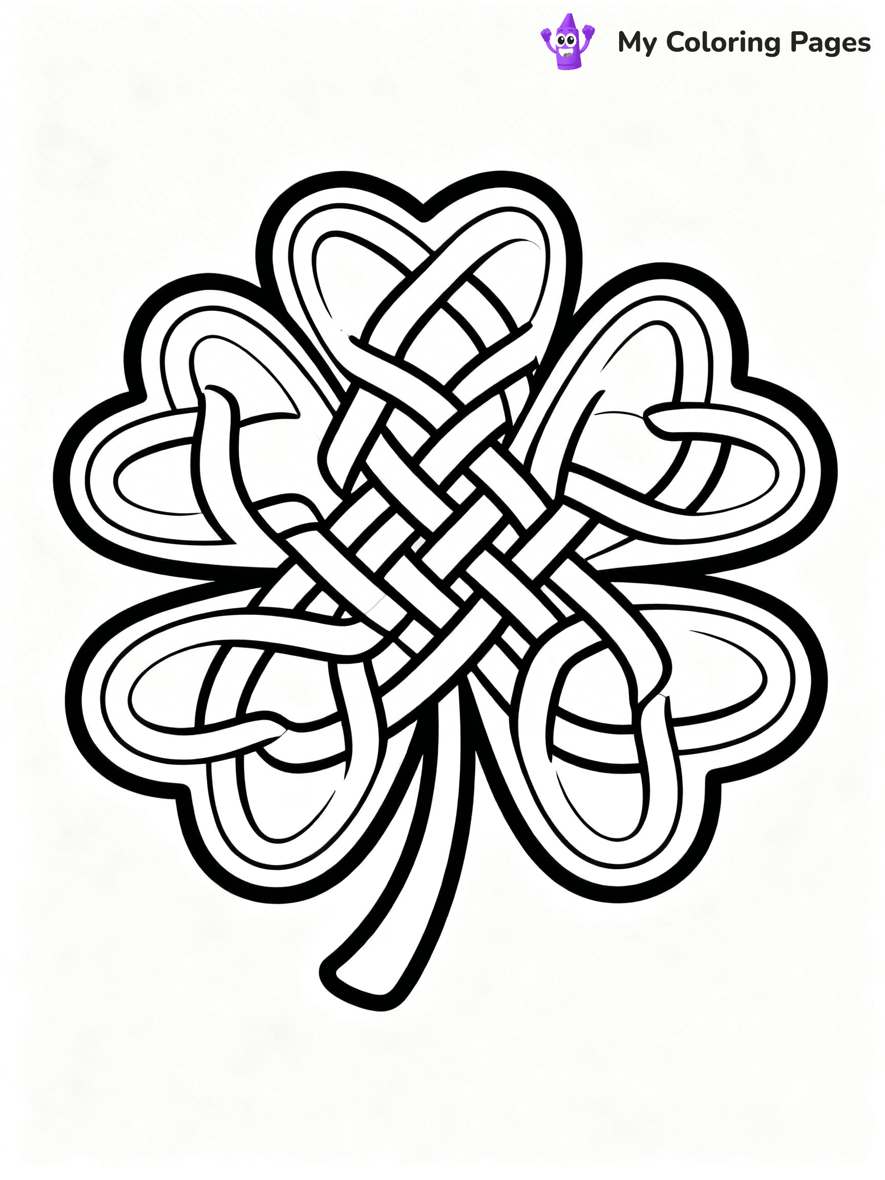 Shamrocks Coloring Pages - 21