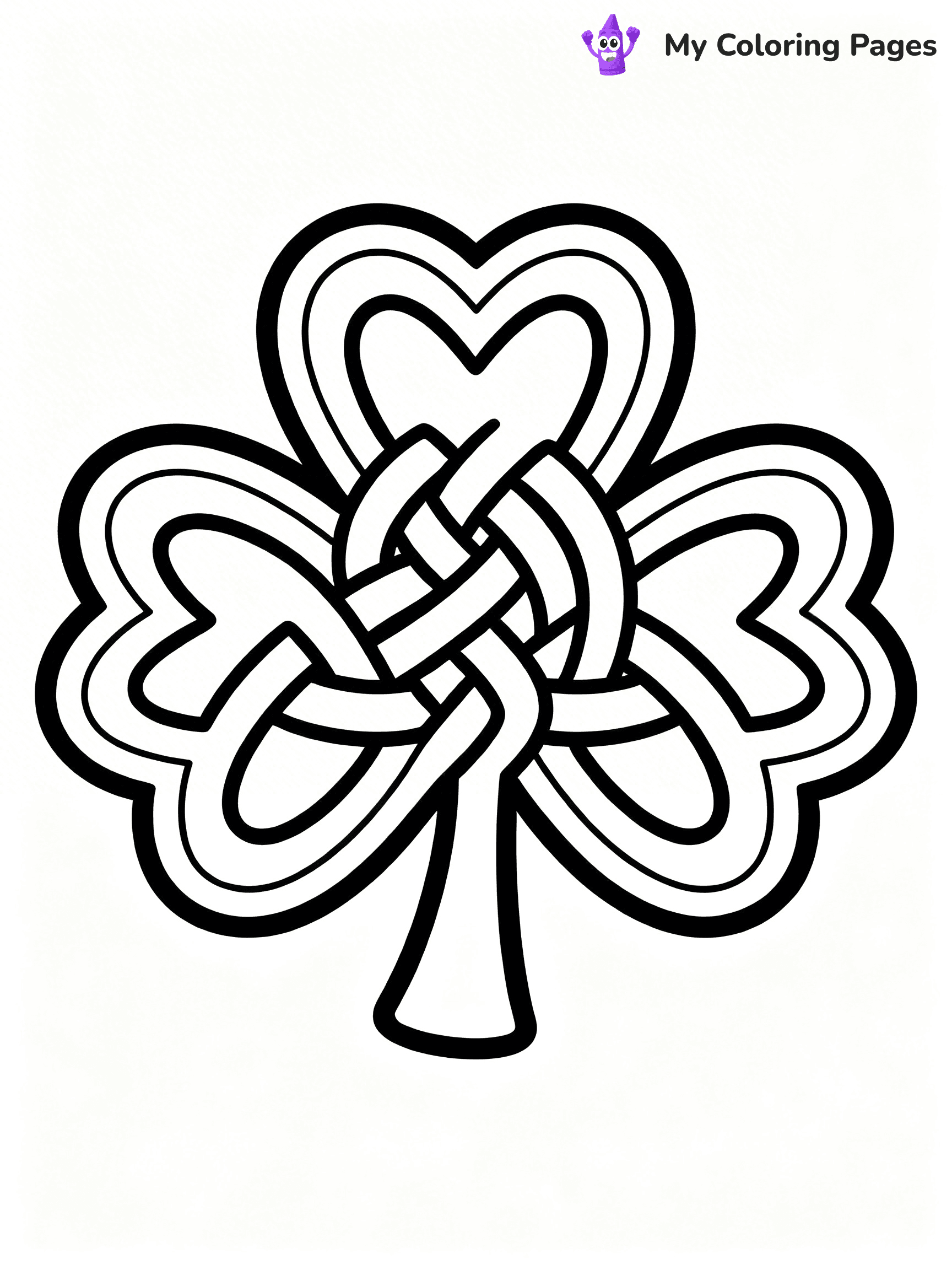 Shamrocks Coloring Pages - 20